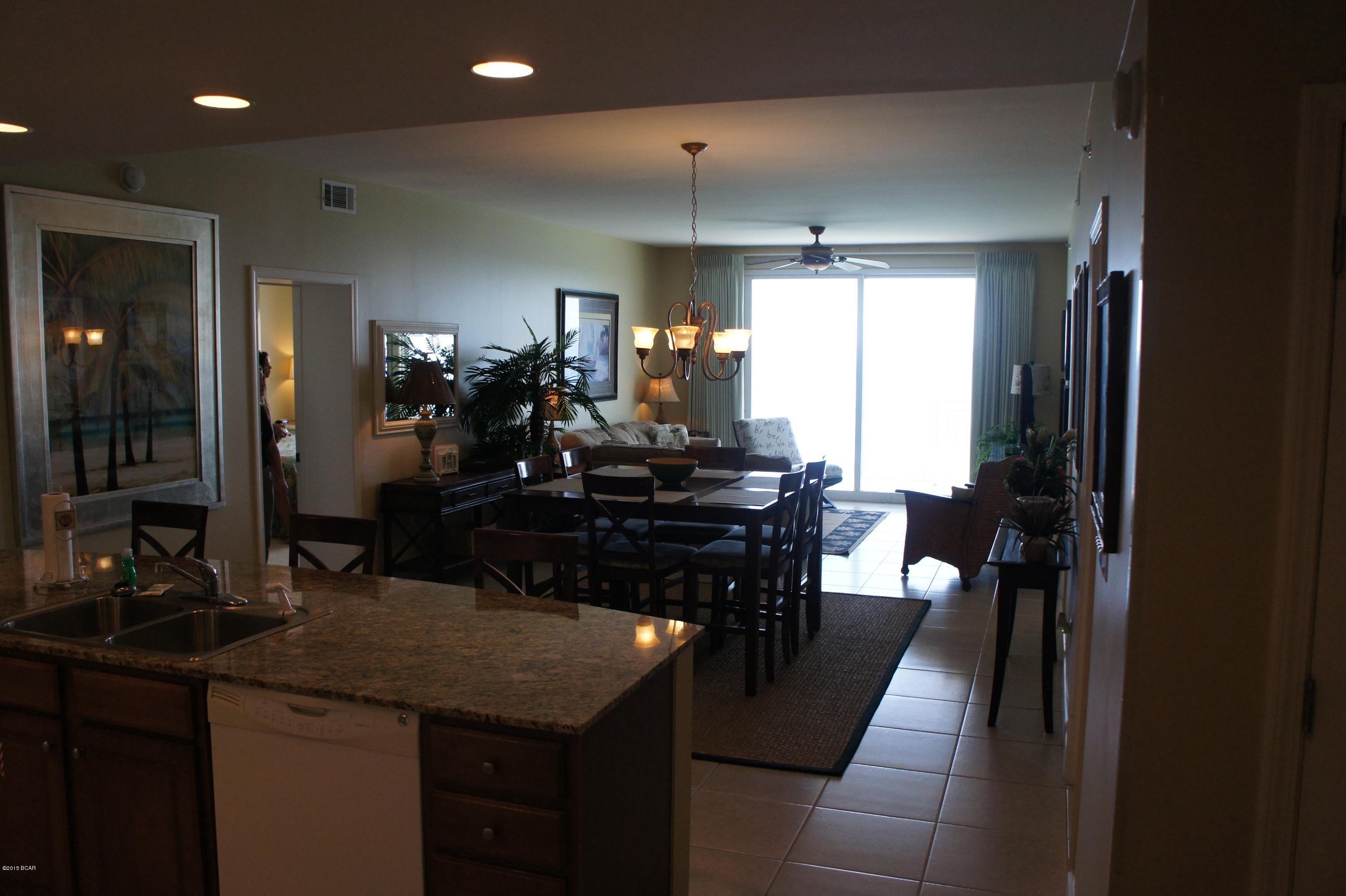 Unbelievable Windsong corner unit that boasts 1505 square feet & is appointed with the gorgeous furniture, appliances, and fixtures.  Two gigantic master bedrooms face the Gulf of Mexico & contain their own private bathroom suites.  A separate bunk room increases the sleeping capacity of this condo to 8+.  In addition, 9 ft ceilings, granite kitchen & bathroom countertops, tile floors, custom kitchen cabinets, & GE profile appliances bring this condo to the top of any buyers list.  

Splash is located on the desirable, developing west end which is near Highway 79, International Airport, lots of great restaurants, Pier Park & Santa Rosa Beach (30a). Sit back and relax on the beautiful balcony overlooking the spectacular Gulf of Mexico.  Agents, read compensation notes for unique offering Splash is the perfect family resort featuring a lazy river, heated play pools with water slides, spray toys and a pool side island style bar and grill. There is also an ice cream shop & cafe, covered parking with a sky walk to the buildings, fitness center and a surf shop. Whether you are looking for a rental, second home, or even primary residence this is a unit to be considered.