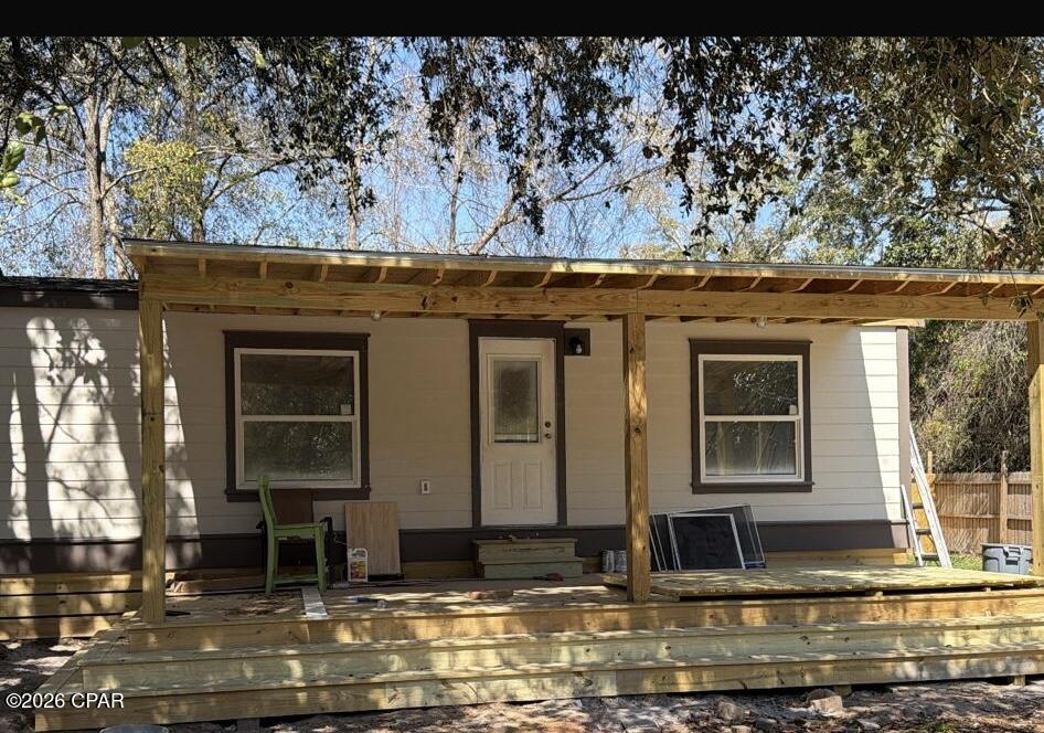 The home has been all renovated.