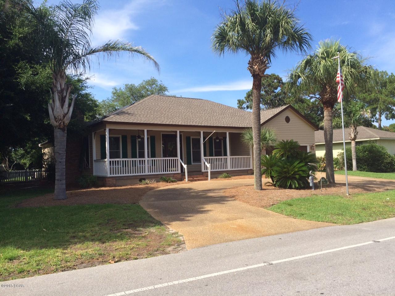 Great golf course home in Bay Point with private pool. This home is a lovely 2-3 bedroom home with formal dining room, hard wood floors, fire place, and covered patio over looking the pool to the golf course. The office or 3rd bedroom is complete with builtin in book cases to include a Murphy's bed, small bar sink area and wine cooler. Bay Point is a gated golf course community with marina.