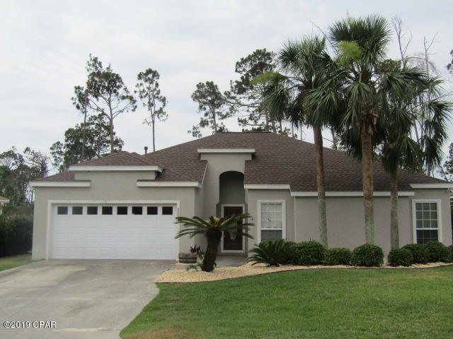 Elegant 3 bedroom, 2 bath home featuring split bedroom floor plan, large master bath with separate water closet, large jetted tub and walk-in shower with built in seat. 13x6 walk-in closet in master bedroom. Open kitchen and dining area. Gas fireplace and water heater. 2 car garage includes an oversized closet as well as a 4x8 storage shelf hanging from the ceiling to provide extra storage. New Paint.  Lawn service provided and includes exterior pest and weed spray.Tenants responsible for sprinkler meter. Mr. Trash is required trash service by HOA. Small dog allowed with Owner approval.