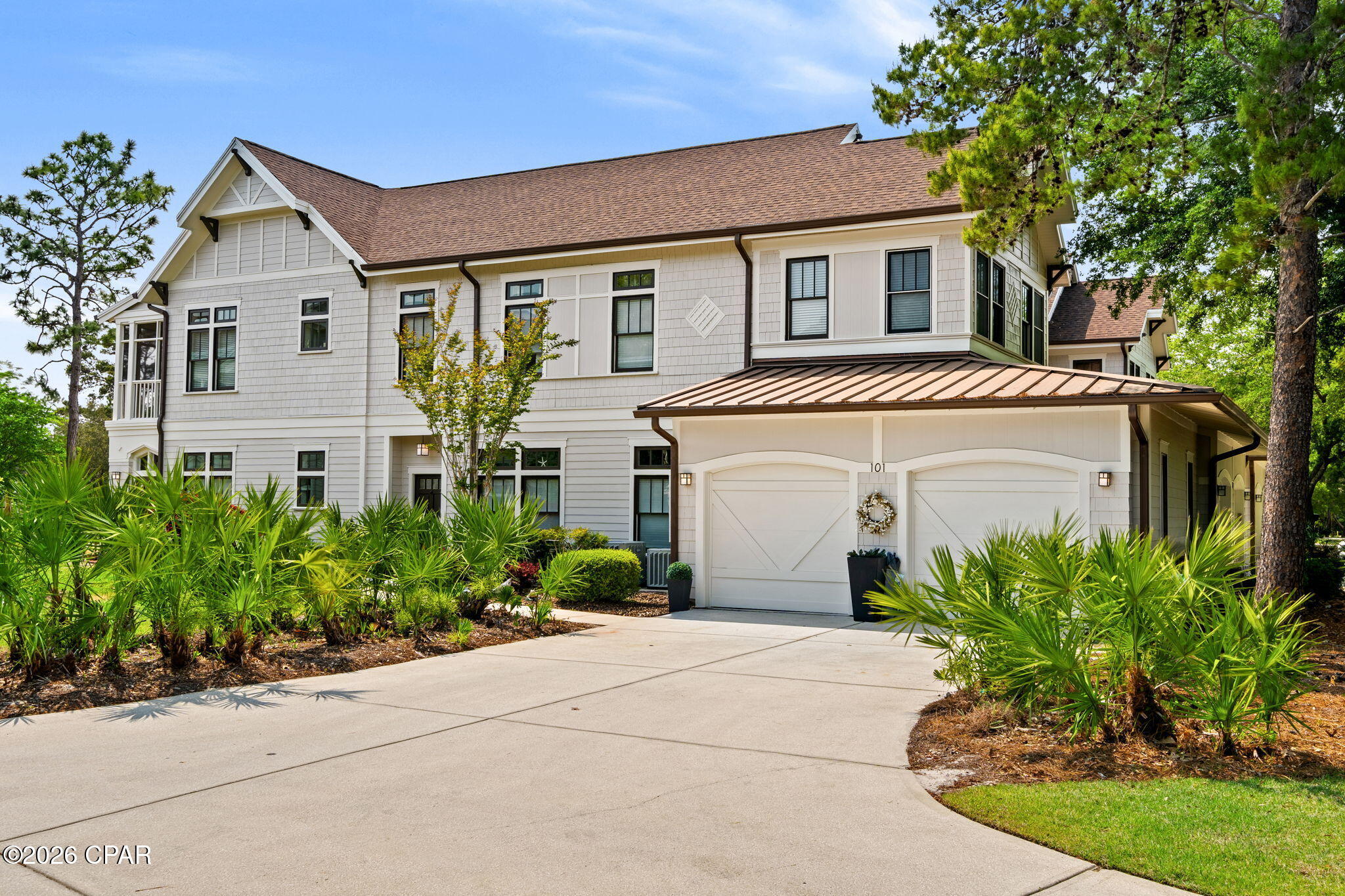 Wonderfully maintained condo located at Linkside at Wild Heron! This lakeside condo is located near the Shark Tooth's Club, has 2346 square feet, 3 bedrooms, 2 bath, 10 foot ceilings, hardwood flooring, granite countertops, stainless steel appliances, a screened in porch and a 2 car garage! The 24 units at Linkside can be rented and share a pool. Wild Heron is a gated community located at the border of Northwest Florida's Walton and Bay Counties. It sits directly on Lake Powell, one of the region's largest coastal dune lakes. Coastal dune lakes exist as a natural estuarine transition between the Gulf of Mexico and inland areas. Amenities include Shark's Tooth Golf Club, Har-Tru Hydrocourt Tennis Courts, a lakeside grill and fire pit, community swimming pool, fitness center, board

pool and parks. Amenities at Wild Heron include the following.....THE BOATHOUSE AT PROPECT POINT - includes a dock for access to Lake Powell and is well stocked with kayaks and canoes for residents' use. SHARK'S TOOTH GOLF CLUB -A course designed by Greg Norman, Shark's Tooth is the centerpiece of the Wild Heron community. The course stretches to 7,209 yards from the back tees and features five fairways that border scenic Lake Powell, two holes that play toward the water and numerous wooden cart path bridges that cross over streams and estuaries. Shark's Tooth Golf Club is a private club within St. Joe Club & Resorts and is only open to Members and Resort Guests staying with St. Joe Club & Resorts. Access to and use of Shark's Tooth Golf Club is not included in the purchase of homes or homesites and require separate Membership. SHARK'S TOOTH CLUBHOUSE - The Clubhouse features a bar and grill, a large dining room, a restaurant and locker rooms, and you can also enjoy the four lighted Har-Tru hydrocourt tennis courts with a membership in Shark's Tooth Golf Club. NEIGHBORHOOD POOL - Enjoy a refreshing swim in the spacious, pool, which is designed with shade corridors and a variety of alcoves to offer that ''alone in a crowd'' feel. A children's pool and hot tub are also in this area. All of this overlooks Lake Powell. HEALTH CLUB - Enjoy a state-of-the-art fitness center featuring cardio equipment (treadmills, bikes and stair climbers), dumbbells and Nautilus machines. Full locker rooms are provided for men and women. PLAYGROUND - Children will love the fully-equipped playground. FIREPIT - Located by the lake's edge is a fire pit with seating for up to 20 people for evening gatherings and storytelling. It's the perfect spot for a cool fall evening with family and friends. This is a great place to live and a beautiful condo!