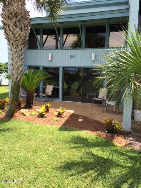 Awesome Condo! This End unit at Sunnyside Beach and Tennis Resort gives you sunset and gulf view from your patio and the large open great room. You will enjoy the private beach and covered seating area just steps away from your back door. The property has an expansive grassed area with 4 tennis courts, pool, kiddies pool and play ground. The parking area is right at your front door. This one comes fully furnished and ready for you to enjoy. Call today for your opportunity to view this one of a kind beach property.