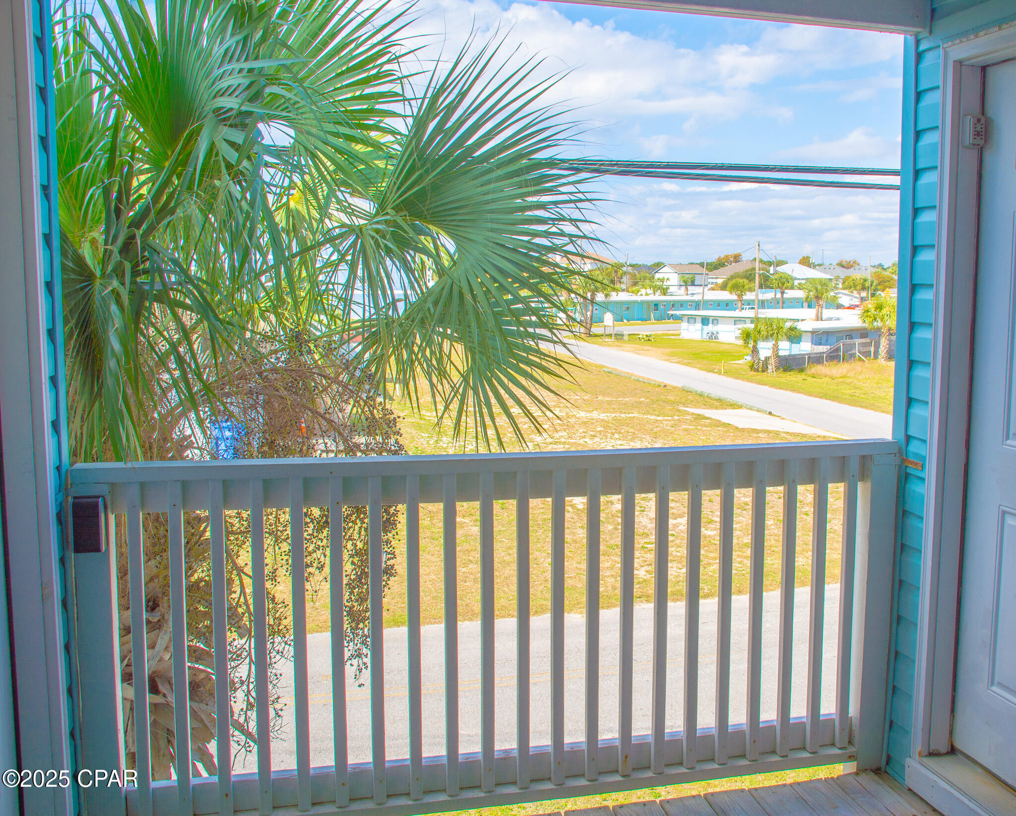 Experience coastal living at its finest with this fully furnished 2 bedroom, 2 bath condo, located on the top floor of an intimate 16 unit building.  This desirable end unit offers Gulf views and is approximately 200 feet from the white sandy beaches of the Gulf of America -- just step outside and stroll to the shoreline.  With LOW HOA dues of only $350/month, this property is very practical, however it needs a little updating, as reflected in the listing price.  With some updated flooring and furniture, this condo has amazing short term rental potential . The condo is currently operating as a vacation rental, making it a turn-key opportunity. The building offers a fun Owners Only crow's next at the top -- an ideal spot to relax, unwind, and take in stunning coastal views.  Under-building dedicated parking adds convenience, while the location adds character: you're right next door to the famous Salty Goat Saloon, giving you easy access to one of the area's most iconic local spots.  Whether you're seeking a beach getaway, income-producing rental or both - this condo delivers the perfect blend of comfort, charm and location.  Don't miss your chance to own your slice of the Gulf Coast!! Sellers says, ''Bring an offer'' to begin your income producing journey!