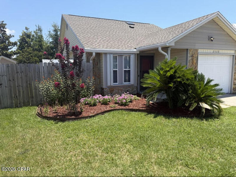 Welcome home to this completely remodeled, move-in ready retreat nestled on a quiet, family-friendly street in one of Panama City's most sought-after central locations. This charming 2-bedroom, 1-bath home has been thoughtfully updated from top to bottom, offering the perfect blend of modern finishes and everyday comfort -- all at an exceptional value.
Step inside and immediately notice the fresh, contemporary feel throughout. The open living and dining room combination creates a bright, welcoming space ideal for relaxing evenings or entertaining friends and family. The beautifully appointed kitchen is the true heart of this home, featuring gleaming 2-year-old stainless steel appliances, a gas stove for the home chef who demands precision cooking, and a stunning farmhouse sink with a built-in cutting board surrounded by granite countertops that add both style and function. Whether you're whipping up a weeknight dinner or hosting a weekend gathering, this kitchen delivers.

Just past the kitchen, a dedicated laundry area adds everyday convenience, while a brand-new tankless hot water heater ensures energy efficiency and endless hot water. An attached one-car heated/ cooled garage/workshop provides secure parking and extra storage space.
Step out back into your private, fully fenced backyard--an ideal space for pets, play, or weekend barbecues. The yard also features a handy tool shed, providing excellent extra storage for your outdoor projects and gardening gear.

Situated on a 4,356 sq. ft. lot along a peaceful, city-maintained street, this home offers the perfect canvas for buyers looking to put their personal touch on a property with tremendous potential. Whether you're a first-time homebuyer looking for an affordable entry point into homeownership, an investor seeking a solid addition to your rental portfolio, or someone ready to create your dream starter home -- this little gem is ready for its next chapter.
