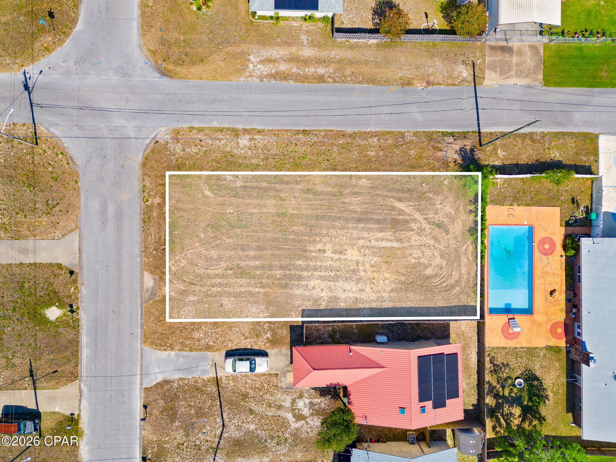 DUPLEX ALLOWED Exceptional opportunity to own a spacious corner lot in a steadily growing area of Panama City. Offering excellent visibility, added accessibility, and flexible building potential, this homesite is ideal for those looking to build a primary residence, second home, investment property, or income-producing duplex. The corner lot positioning provides additional design possibilities for driveway placement, garage access, separate entrances, outdoor living areas, and overall site layout while creating an open feel and enhanced curb appeal.
This property is well suited for duplex construction, making it an excellent opportunity for investors, builders, or buyers looking to live in one side while generating rental income from the other. With the continued demand for long-term and workforce housing in the area, the lot presents strong future income and development potential.

Located in an area experiencing continued growth and development, this property offers the perfect balance of convenience and opportunity. Enjoy close proximity to shopping, restaurants, schools, parks, marinas, and nearby waterways while still having the flexibility to create your own private retreat or investment project. With easy access to major roadways, commuting throughout Panama City and surrounding areas is simple and convenient.

Whether you envision a coastal-style duplex, modern new construction investment property, or custom-built residence with additional rental potential, this lot offers a blank canvas ready to bring your vision to life. Utilities are nearby, and the location makes it appealing for both full-time living and future resale value.

Corner lots with this kind of flexibility, visibility, and development potential do not come available often. Take advantage of the opportunity to secure land in one of the area's expanding markets and start planning your future build today.Located in an area experiencing continued growth and development, this property offers the perfect balance of convenience and potential. Enjoy close proximity to shopping, restaurants, schools, parks, marinas, and nearby waterways while still having the space and freedom to create your own private retreat. With easy access to major roadways, commuting throughout Panama City and surrounding areas is simple and convenient.

Whether you envision a coastal-style home with room for boat parking, a modern new construction investment property, or a custom residence designed exactly to your needs, this lot offers a blank canvas ready to bring your vision to life. Utilities are nearby, and the location makes it appealing for both full-time living and future resale potential.

Corner lots with this kind of flexibility and location do not come available often. Take advantage of the opportunity to secure land in one of the area's expanding markets and start planning your future build today.