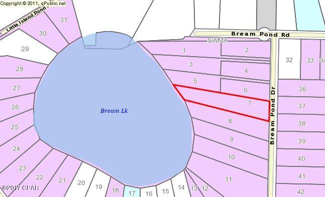 Bream Pond - Land