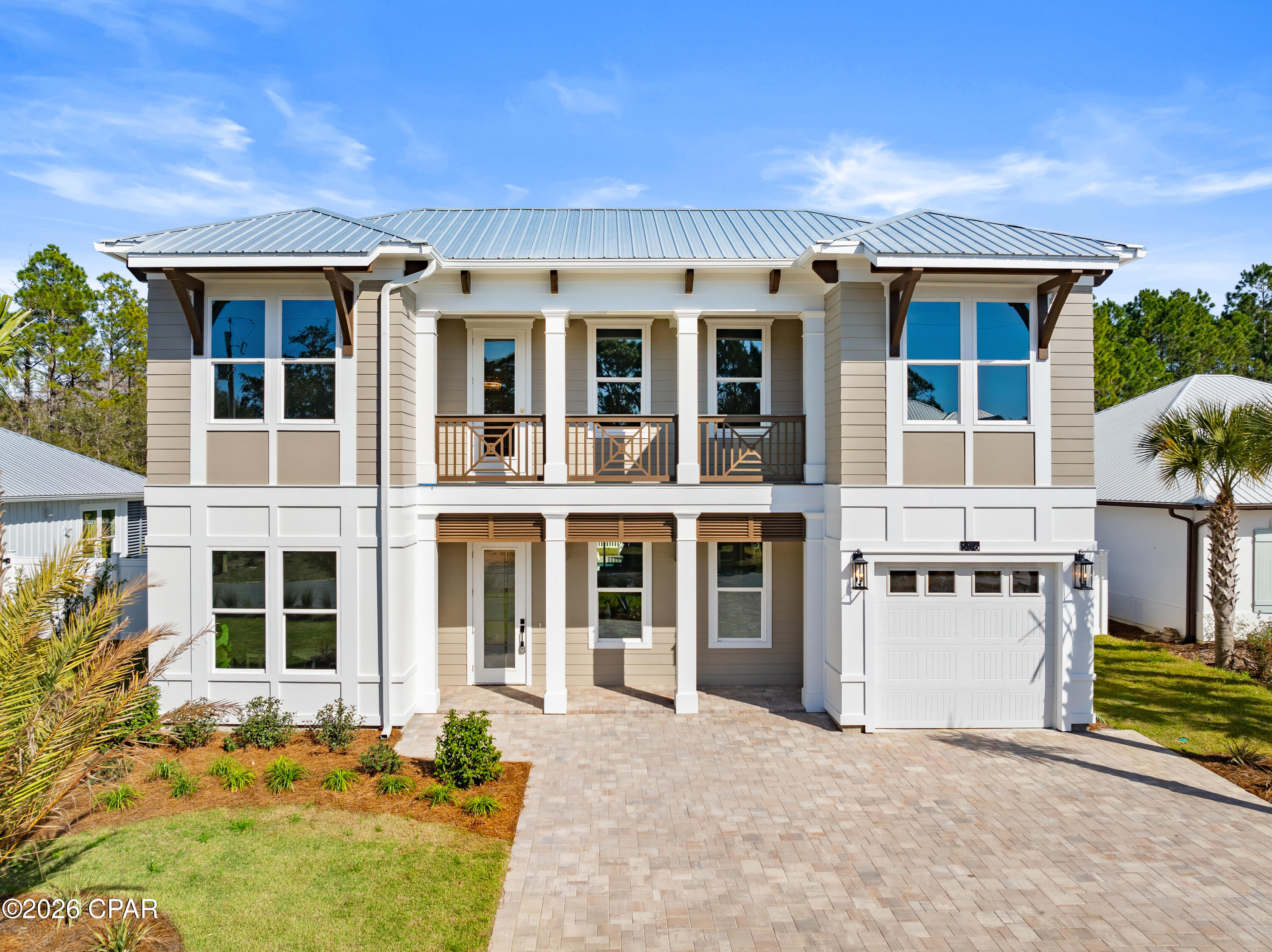 CURRENTLY UNDER CONTRACT, SELLER WILL CONSIDER BACKUP OFFERS
New construction on 30A with no HOA, walk to the beach, and strong potential as a top-performing short-term rental investment. Located in the desirable Seacrest area, this beautifully designed home sits on a quiet cul-de-sac street and backs to a preserve, offering privacy and a peaceful natural setting while remaining just minutes from Rosemary Beach and Alys Beach.

The light-filled open-concept floor plan is designed for entertaining, vacation living, or rental income and features a private pool for relaxed outdoor enjoyment. The outdoor space includes a gas fire pit and outdoor kitchen, ideal for gathering with family and friends.

At the heart of the home, the chef's kitchen features high-end Monogram appliances, designer finishes, and a seamless flow into the main living and dining areas.

Built for durability and efficiency, the home features hurricane-resistant construction including a metal roof and impact-rated windows and doors, which can reduce insurance costs.

Additional highlights include smart home technology, a smart water monitor with automatic shut-off, smart irrigation system, and a WiFi-enabled tankless water heater.

Enjoy the convenience of walking to public beach access and being just minutes from Rosemary Beach, Alys Beach, and WaterSound, known for their award-winning dining, boutique shopping, and iconic 30A coastal lifestyle.

An exceptional opportunity to own a new construction home on 30A ideal as a high-performing rental property, vacation retreat, or full-time coastal​​‌​​​​‌​‌​​​​‌​​‌​​​​‌‌ residence.