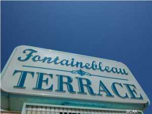 This unit has had a lot or work done to it and is ready for the rental program or your own use. Great Studio with Kitchenette, Bathroom, 2 Beds. recently painted, New Stainless refrigerator, Eat at Bar with Stools, Color TV in the entertainment center. Lots of recent upgrades to interior. The Fontainebleau is going thru a complete exterior renovation (Small $2,500.00 assessment due in Oct 2015)LAND LEASE IS PAID OFF !!!! Great East View of Gulf and Beach (Bid a Wee Dedicated Beach where nothing will ever be built to block your view.