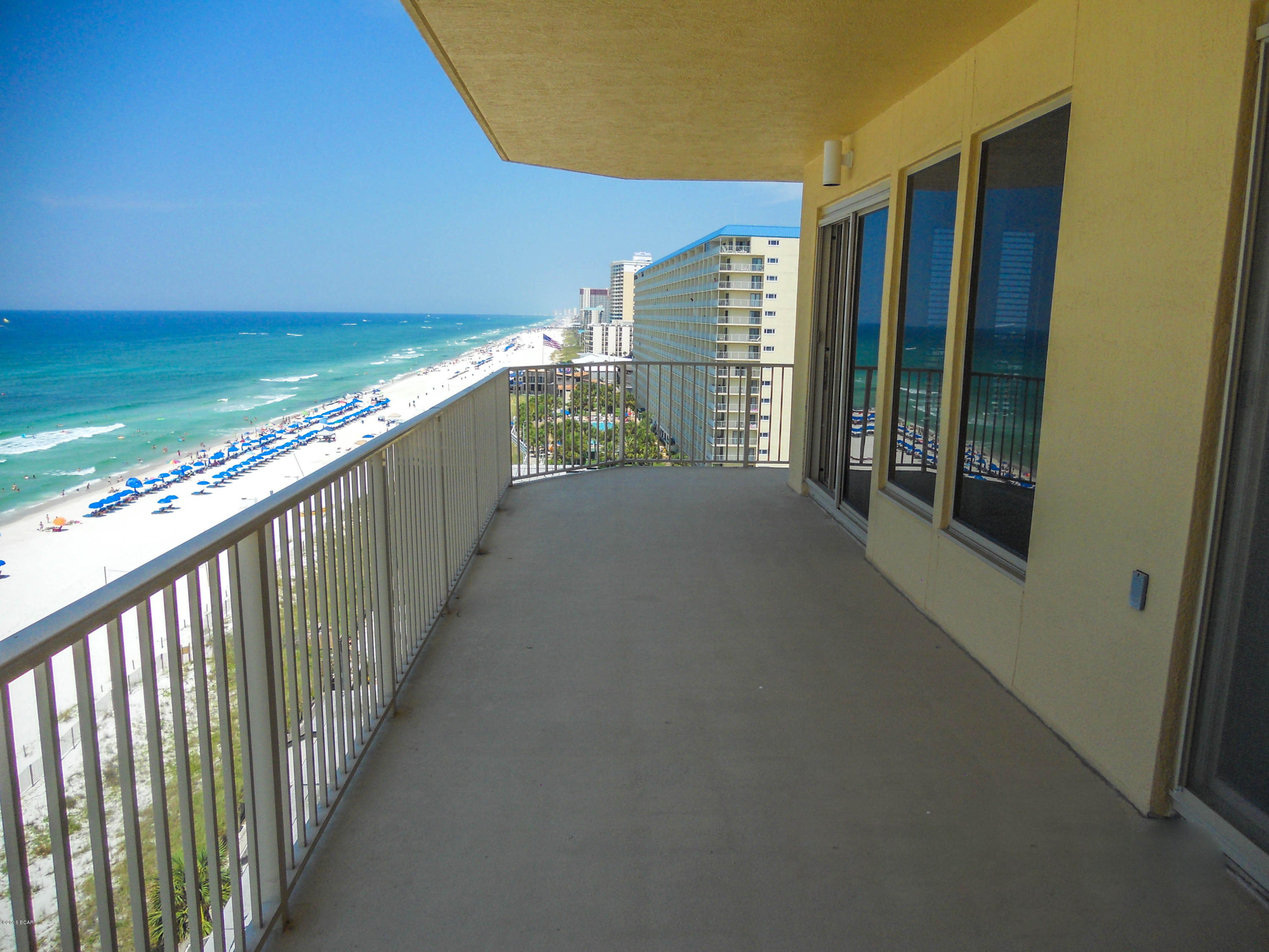 Lowest price 3 Bedroom in Gulf Crest! Beautiful 9th floor, West end 3bd, 2bth condo offering 1,676 sqft of LA.  The Master & living areas open to a large wrap-around balcony for the ultimate Gulf and Coastline views.
