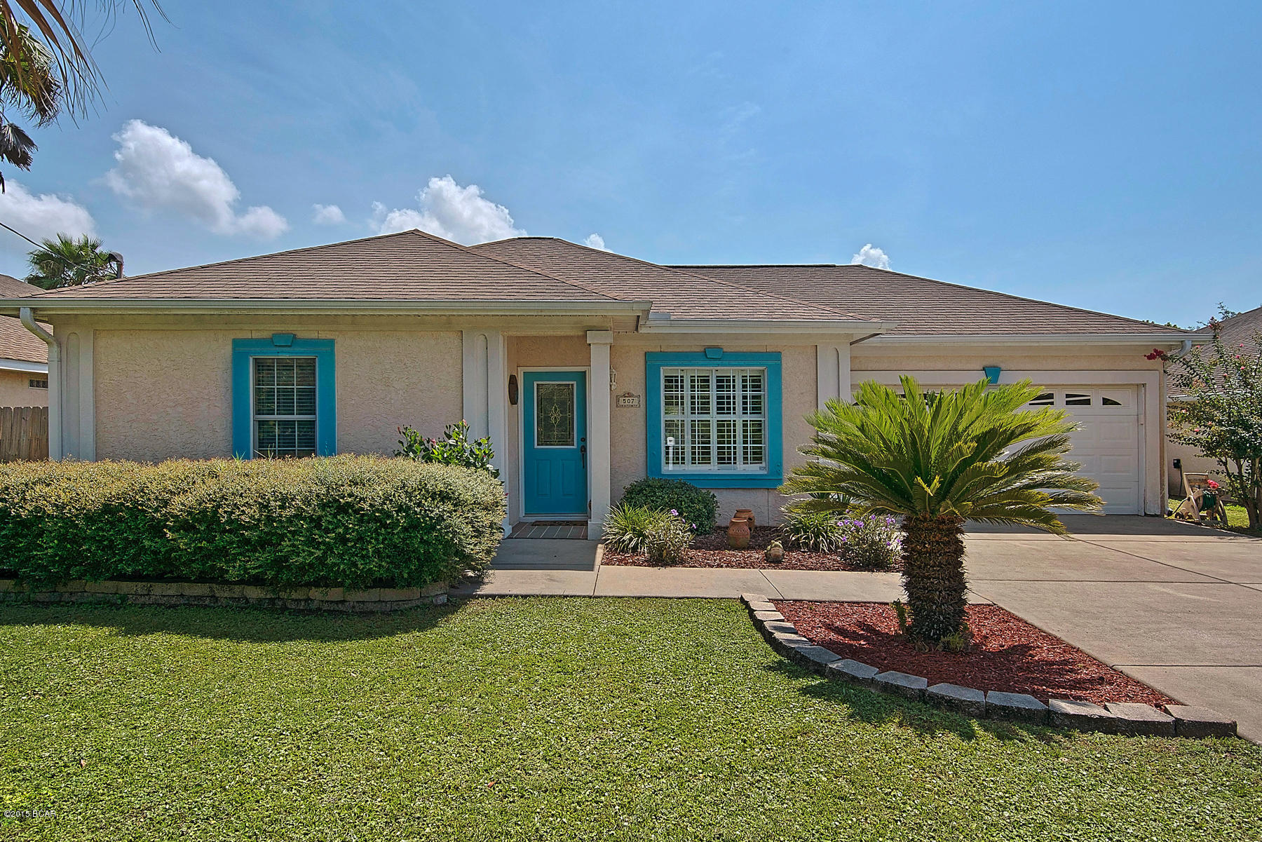 You've been looking and looking for that perfect beach house. Look no more! We found the perfect cottage for you. Not too close or too far from the beach; not too big and not too small with 2 bedrooms, 2 baths, vaulted ceilings and about 1,000 sq ft, plus a 2 car garage. The exterior and yard are well maintained and as cute as can be. And when you see the screened porch in back you'll know this is the one for you. We are getting calls on this property already, so don't delay and look today!
