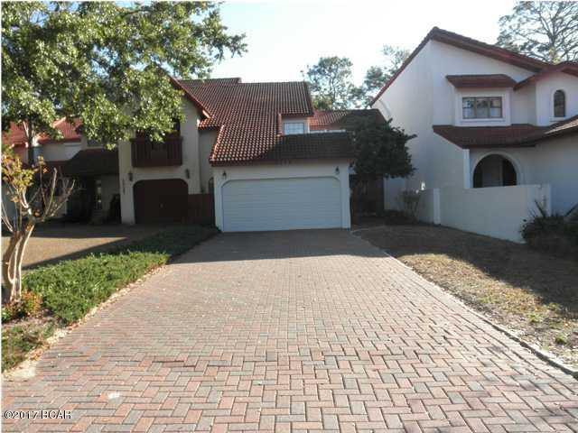 This fabulous WATERFRONT townhome is custom-built and located on the beautiful waters of Beatty Bayou! When you step into the foyer, your eyes are immediately drawn to the waterfront view across the entire rear wall of the unit!!! There is an adequate kitchen, with a little breakfast nook, a breakfast bar, and a very nice size living and dining room,enhanced by that fabulous view, and a 2-story, floor-to-ceiling fireplace! Around the corner is the Master bedroom, with its own full length view of the water and magnificent 100-year-old oak trees! Upstairs are two additional bedrooms and a bath. One of the bedrooms has a balcony on the rear, so it also has a fabulous water view through the oaks! The garage is actually 1 1/2 size, to allow for your auto, plus your golf cart, so this is the home where you can live, fish, play golf, boat, dine at the clubhouse, or just walk around the 2.5 mile circle and keep fit! An amazing and wonderful way of life!
All property sizes and ages are approximate, please measure and/or verify if important. 
School assignments are subject to change, please check with Bay County for most accurate information.
Deposit is the same as the rent.
Pets NOT Allowed!