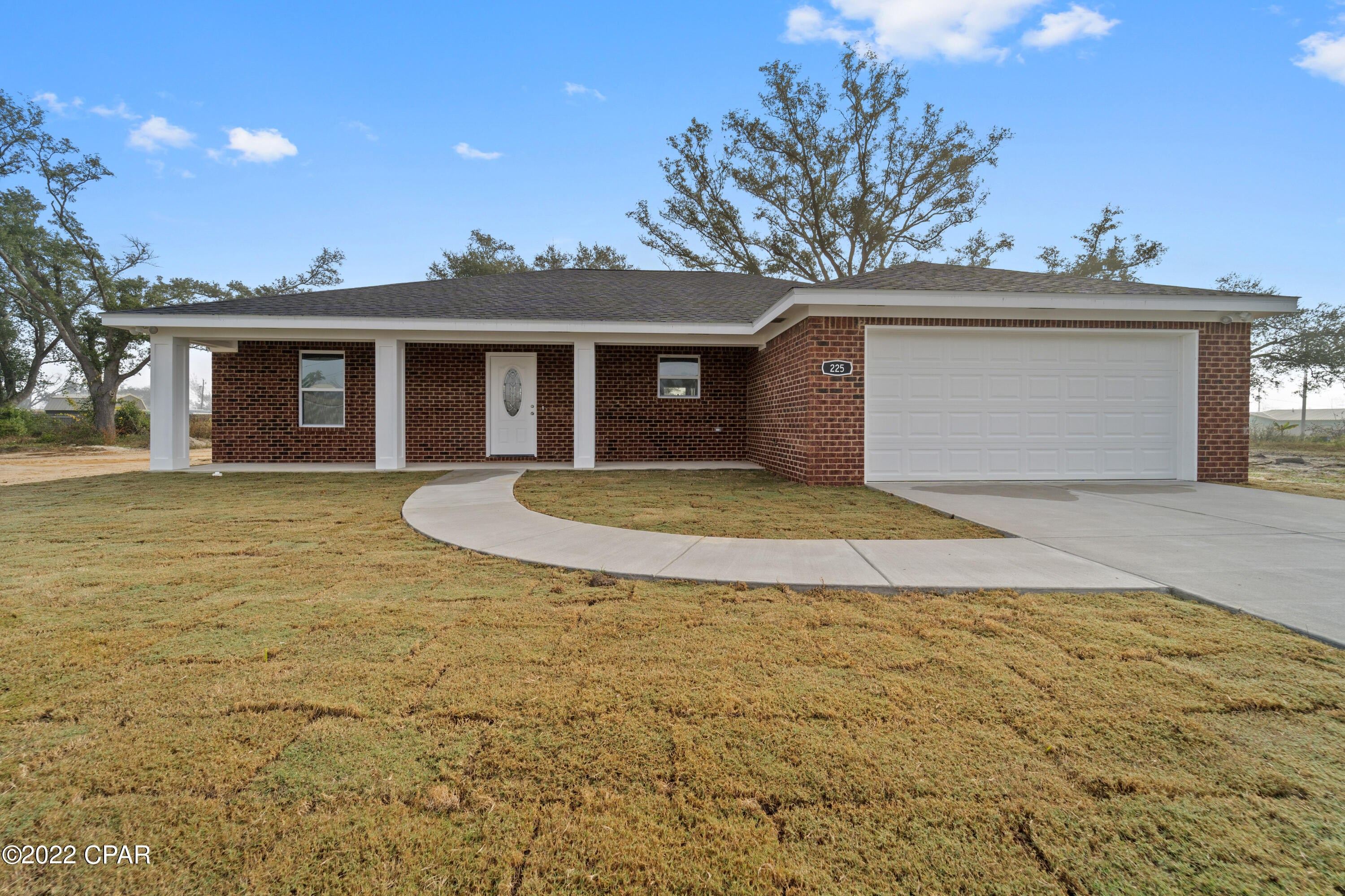 *** UNDER CONTRACT, SELLER WILL CONSIDER BACK UP OFFERS ***
NEW CONSTRUCTION!! Come see this beautiful 3 Bedroom, 2 Bathroom home close to everything! The open concept, split bedroom floor plan offers ample space to live and entertain. Home sites are close to Tyndall Airforce Base as well as multiple boat ramps with access to East Bay. Quality built by a LOCAL contractor, energy efficient and ready for you to make it your own. The kitchen features stainless steel appliances and plenty of cabinet and counter space. There is LVP throughout the home and tile in the bathrooms. The master bedroom has two separate closets and the master bathroom features a beautiful walk in shower as well as a double vanity. Call a Realtor today to schedule your private showing. 221, and 227 Berthe are also available with this floor plan (to be built in 2023.) Call a REA LTOR today to schedule a private home tour. If important, please verify all information.