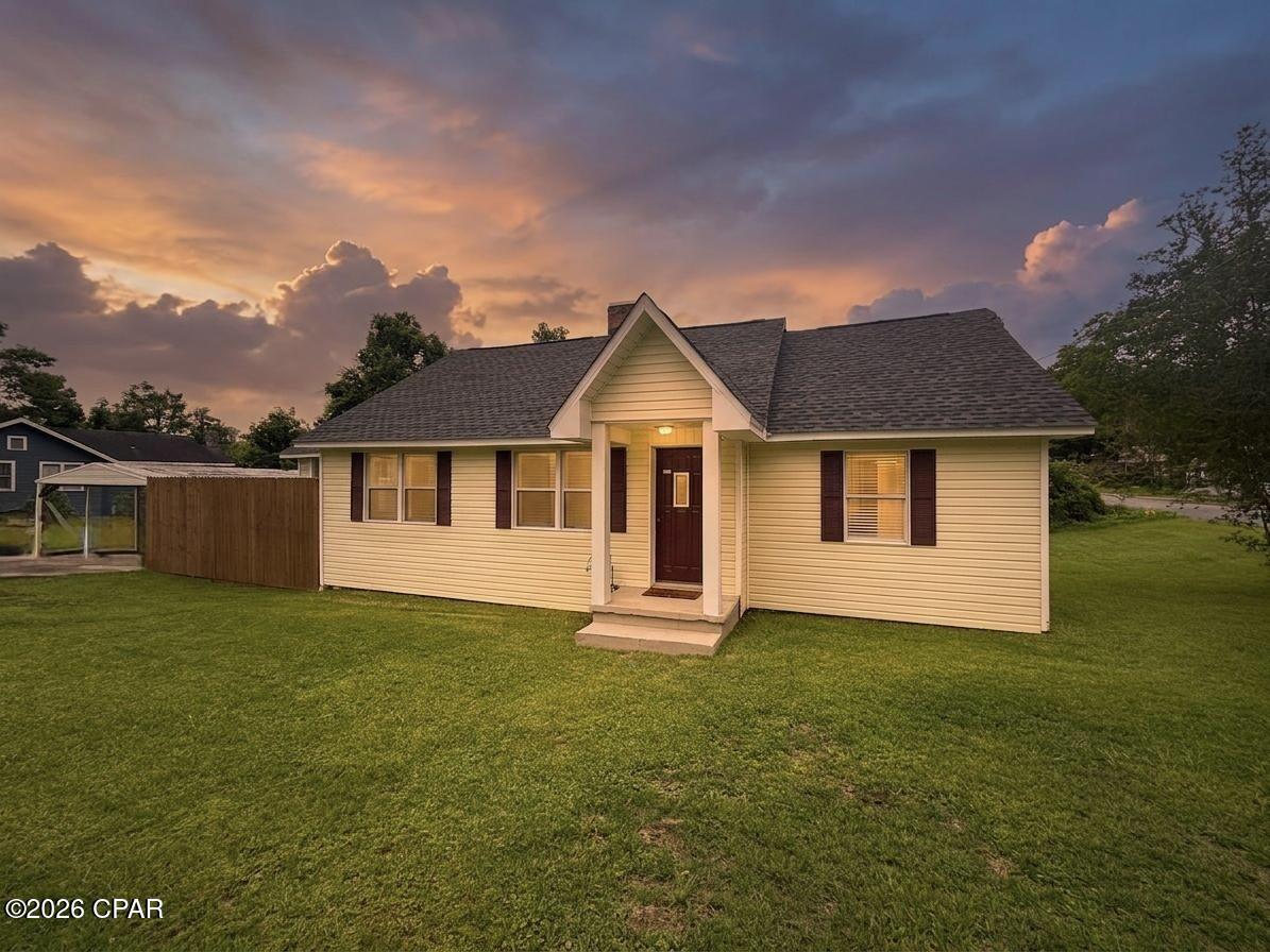 Welcome home to this beautifully updated historic gem located in the heart of downtown Marianna, Florida. Blending timeless character with modern conveniences, this 3-bedroom, 2-bath home has been lovingly renovated while maintaining its original charm.

Inside, you'll find spacious open living and dining areas perfect for gathering with family and friends. The updated kitchen features new cabinetry, modern appliances, and stylish finishes designed for both everyday living and entertaining. Both bathrooms have also been thoughtfully updated for comfort and functionality.

One of the home's standout features is the large covered side porch overlooking the generous fully fenced backyard -- an ideal space for pets, children, gardening, or outdoor entertaining. The corner lot provides added space and curb appeal, while the exterior also includes a convenient carport and storage shed for all your tools and extras.

Upstairs, the unique bedroom layout offers two separate sections, creating the perfect setup for multiple children, a playroom, gaming area, home office, or additional lounge space alongside the sleeping area.

With its prime downtown location, historic charm, and modern updates, this home offers the perfect combination of character, comfort, and versatility.
Also the roof was updated in 2025 for added peace of mind.