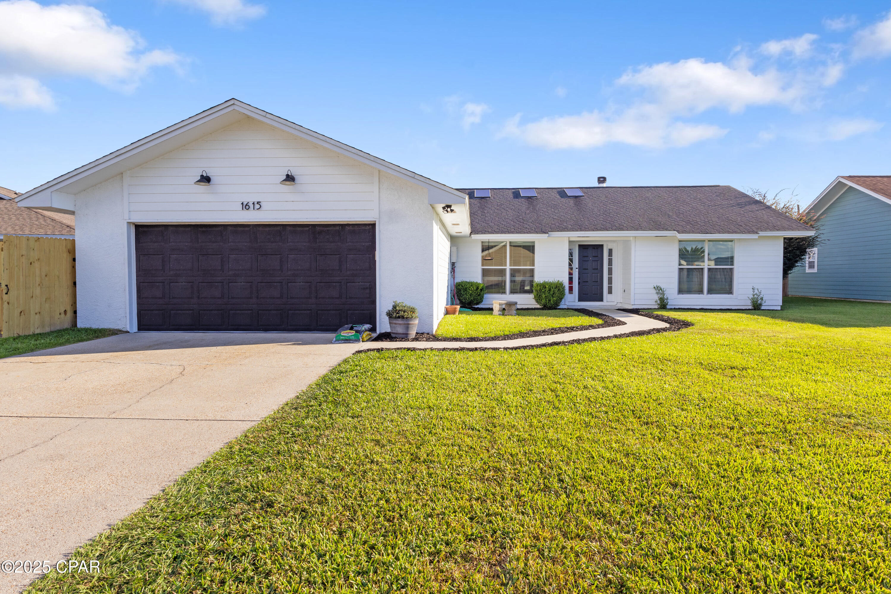 Welcome to 1615 Santa Anita Drive, Lynn Haven, FL 32444 — a beautifully renovated single-family home offering 3 bedrooms, 2 full baths, and approximately 1,736 sq ft of living space.  
⸻
🏡 Property Highlights
    •    Year Built / Lot Size
Originally constructed in 1989 and situated on a roughly 0.28-acre lot  
    •    Interior Upgrades
Recently remodeled with new roof (2018 post hurricane), fresh paint, luxury vinyl wood flooring, French doors, updated garage door, and a new patio & privacy fence  
    •    Layout & Ambience
Spacious living and dining areas with abundant natural light through large windows. Cozy breakfast nook off the kitchen invites relaxed mornings.  
    •    Kitchen
Practical and welcoming — ample cabinetry ($10K of New cabinets not installed, in the garage but stay with the home!), counter space, and flow into adjacent dining / casual areas.
    •    Bedrooms & Baths
Three well-proportioned bedrooms and two full bathrooms — ideal for both family living or guests.
    •    Outdoor Features
A new patio and privacy fence create a comfortable outdoor retreat, perfect for entertaining or relaxing.

⸻

📍 Location & Neighborhood

1615 Santa Anita Drive is nestled in the desirable Derby Woods area of Lynn Haven. It's just minutes from:
    •    Top-rated schools in Bay County
    •    Local shopping, restaurants & community amenities
    •    Nearby parks and recreational spaces
    •    A short drive to water access points and coastal areas
    •    Approximately 20 minutes to Tyndall AFB, and 5 minutes to downtown Lynn Haven  

⸻

✅ Why This Home Stands Out
    •    Move-in ready with modern finishes and recent upgrades
    •    Spacious and functional layout with room to grow
    •    Quiet and convenient location, close to schools, shops, and nature
    •    Balanced blend of comfort, style, and value