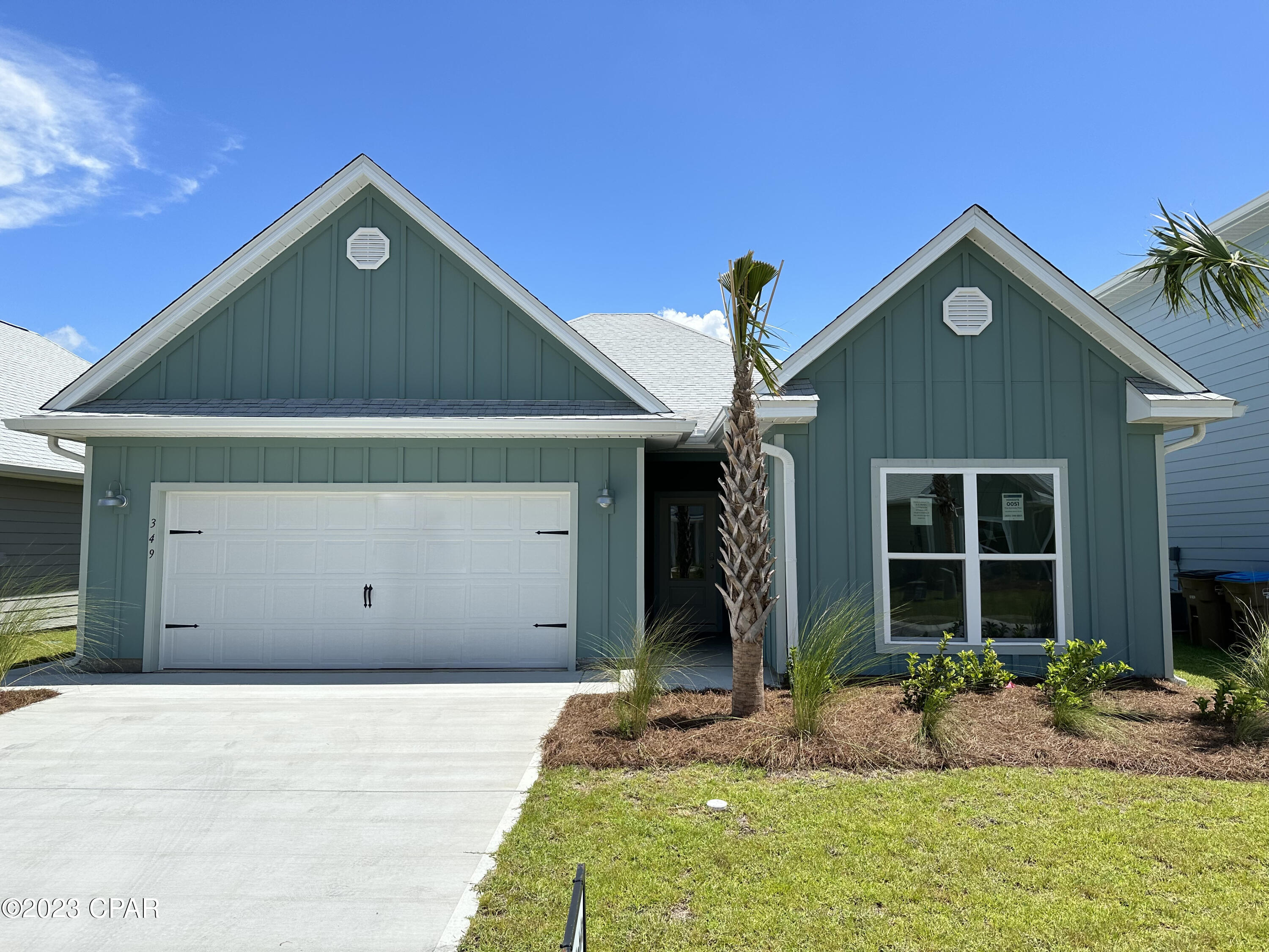 The Kennedy is a 4-bedroom, 3-bath home with 2197 square feet of living space located in WindMark Beach. Standard features of this home include beautiful quartz countertops with undermount sinks in the kitchen and all bathrooms, 5 panel wood doors, engineered vinyl plank flooring throughout the entire home and 9-foot ceilings throughout. Stainless steel appliances included are a free-standing smooth top range, microwave, and dishwasher. The kitchen features a large walk-in pantry, disposal and water filtration system. This unique floor plan features a mother-in-law suite complete with its own entrance, kitchen, bedroom, bathroom, heating and cooling and laundry. WindMark Beach is a tranquil community where one can enjoy the natural settings with boardwalks, walking paths, bike trails, and deeded beach access. WindMark Beach also offers residents numerous luxury amenities and features including a community pool, a gym, restaurants, packaging store/bar, beach equipment rentals, roving security, community fire pit, local shopping, and a versatile community​​‌​​​​‌​‌​​​​‌​​‌​​​​‌‌ center.