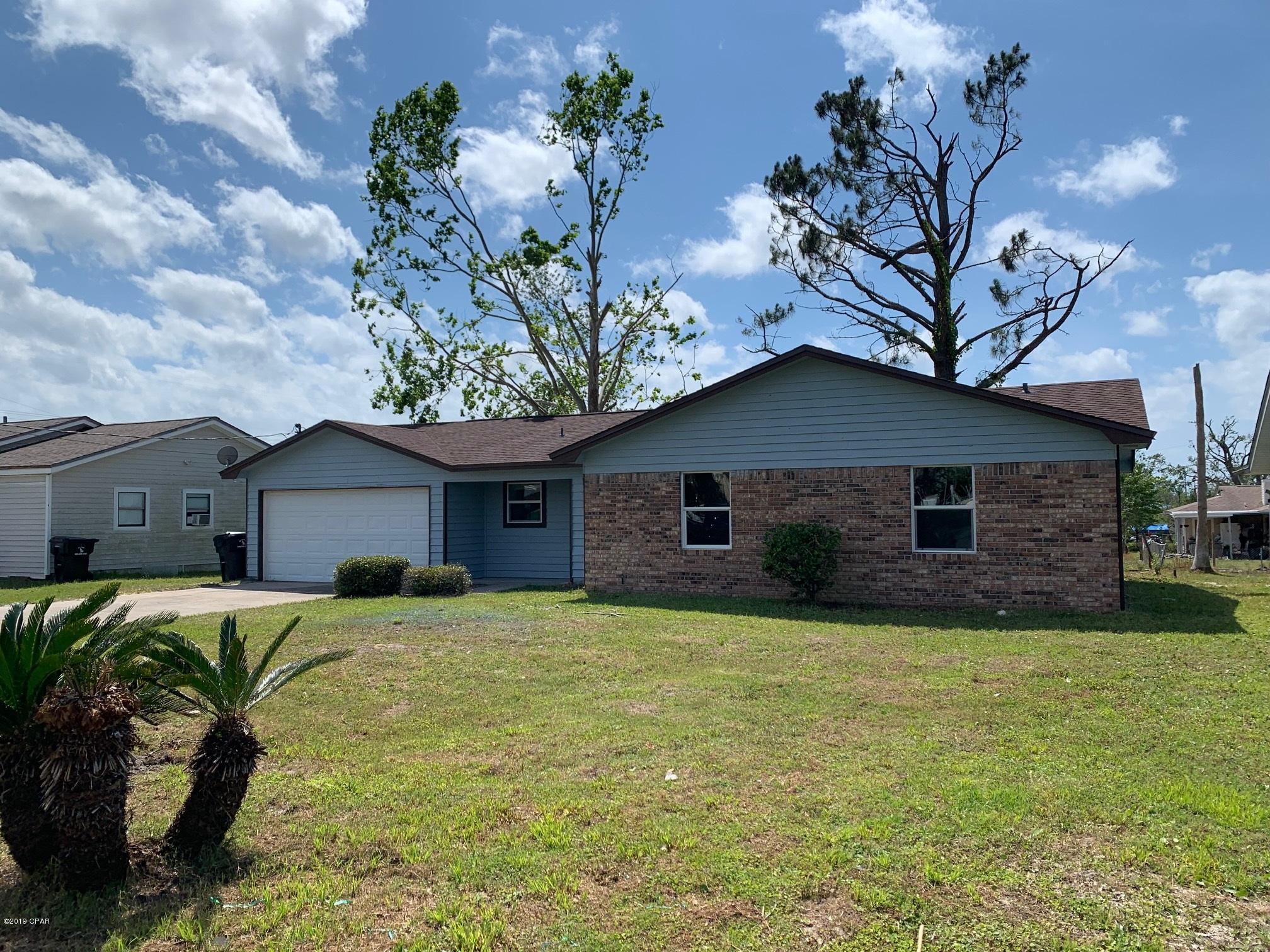 This is a 3 bedroom 2 bath home located in the Callaway area.  The interior has been completely remodeled post hurricane and is in new condition.  The home features vaulted ceilings in the living room, eat in kitchen and 2 car garage.