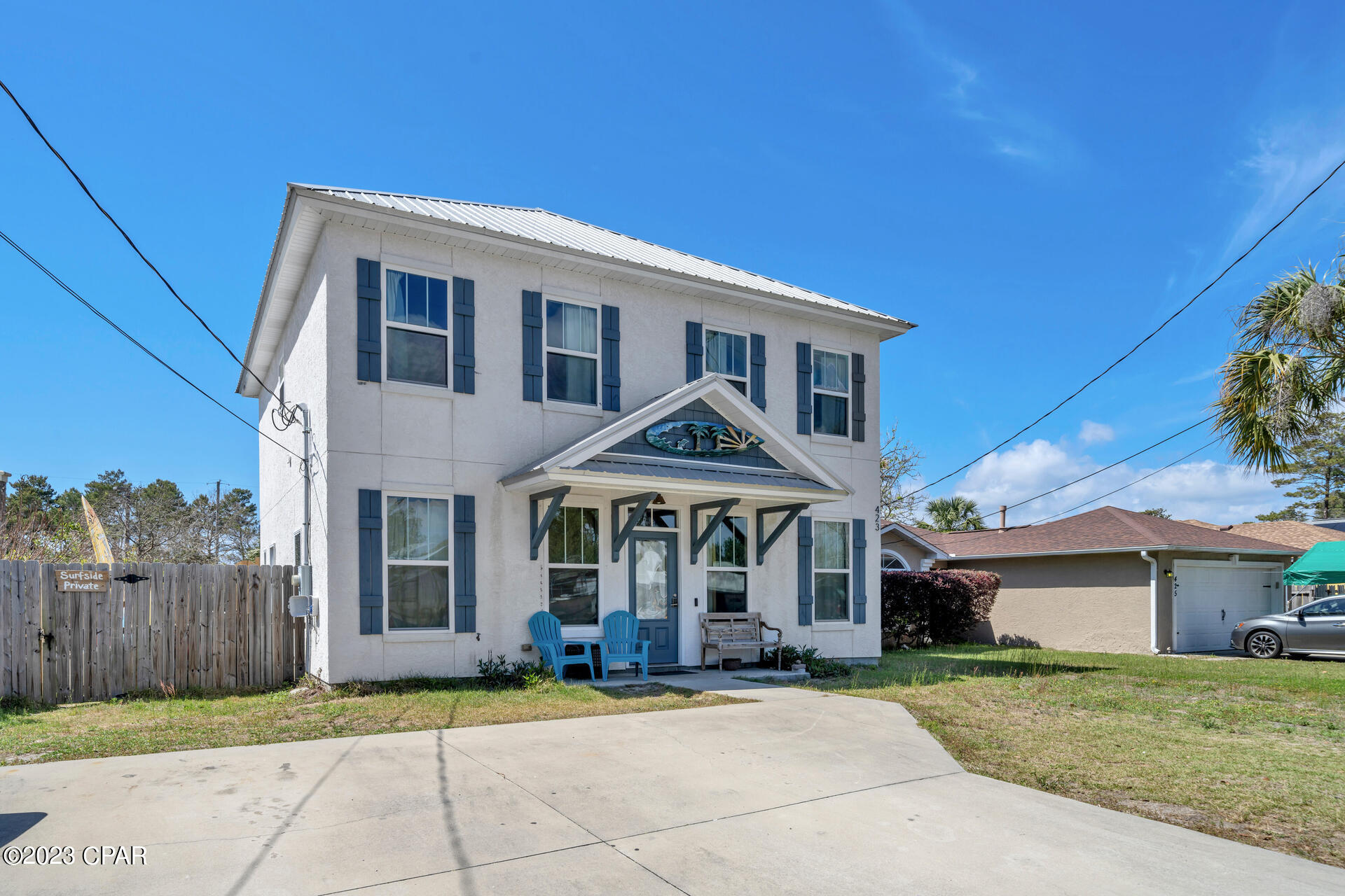 CURRENTLY UNDER CONTRACT, SELLER WILL CONSIDER BACKUP OFFERS. Don't miss your opportunity to own on the west end of Panama City Beach. The home is conveniently located near Rosemary and all the 30A fun for a fraction of the price. Lake Powell boat launch is right around the corner. This home offers custom cabinets, and granite counter tops in the kitchen and is nestled on a big lot. 3 Bedroom, 2 1/2 bath with a spacious bonus room upstairs that could easily be a bunk room. Enjoy the large backyard with all your outdoor summer activities.