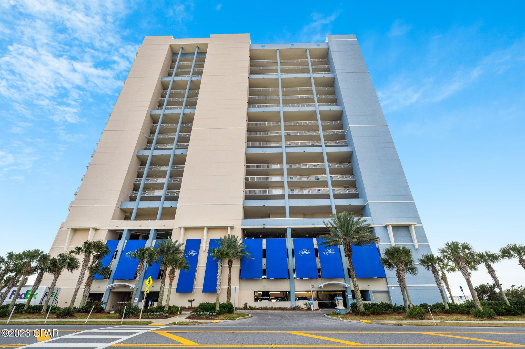 MAJOR PRICE REDUCTION!!!  You don't want to miss this stunning unit and resort style living at the Palazzo!  This spacious condo has 2 bed/2 bath, PLUS a bunk room!  It is tastefully decorated and has many recent upgrades including new flooring, updates to second bathroom, new HVAC. new hot water heater, new suite of kitchen appliances, new washer/dryer, new living room furniture, new second bedroom furnishings, new outdoor poly recliners, and even new living room drapes and area rugs.

The Palazzo is located on the quieter side of the west end of PCB, close to Pier Park.  There have been recent upgrades to the building and the unit comes completely furnished and is turnkey.   The proximity to Pier Park, added bunkroom and low floor make this the perfect investment property or second home