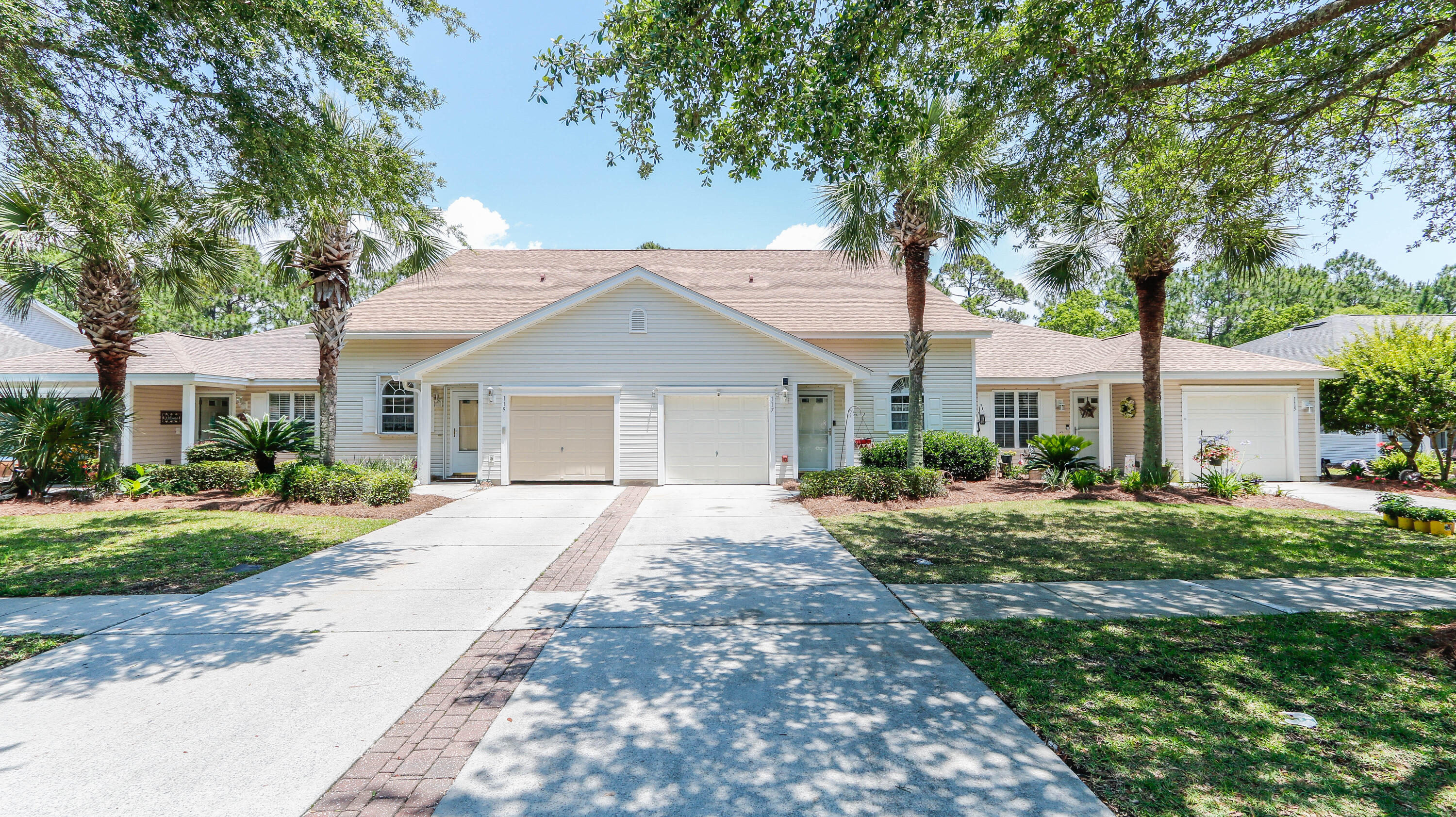 MOTIVATED SELLER SAYS BRING AN OFFER. Seller will also do LEASE PURCHASE on this in Palmetto Trace 3/2.5 with Master Bedrm on 1st floor & Kitchen upfront Prepare to be surprised by the bright open feeling from Seller upgrades on this 3 bedroom, 2.5 bath unit, boasting a generous 2084 sq ft of smartly utilized space. Positioned in a prime location, this home is set to impress with its unique enhancements and prime location across from Pier Park and adjacent to Frank Brown Recreational Center. As you step inside, you'll find a layout that maximizes both comfort and function. The front kitchen sets the stage for culinary adventures, while the transformation of the back porch into a delightful 4-season room adds a versatile space for relaxation or entertainment throughout the community... ...Located directly across the road from the bustling Pier Park and next to the renowned Frank Brown Recreational Center as well as the famous Gayles Trails, celebrated as the best bike and walking path in the county, all just a 5-minute golf cart ride away. Embrace the local lifestyle where golf carts are the preferred mode of transport for shopping and attending nearby events. If you're not dipping your toes in the Gulf of Mexico, less than a mile away and behind Pier Park, or making a splash at the Olympic size pool and water park next to Palmetto Trace, you can enjoy one of the two pools exclusive to this primary resident-only community. Here, community spirit shines bright as neighbors warmly greet each other, enhancing the close-knit community vibe. Strategically located with access to the backroad behind Palmetto Trace, travel west to Hwy 79 and reach The Beaches International Airport in just 15 minutes. Heading east, you'll find Nautilus St, with all essential amenities and schoolsincluding Beach Elementary, Surfside Middle School, and Arnold Highall within a 5-minute drive. Don't miss the chance to witness the transformation of this exceptional unit. Explore interest rate buydown opportunities and ensure you're one of the first to view this gem either through a Facetime virtual showing or in person. This is more than a homeit's a lifestyle waiting to be embraced!