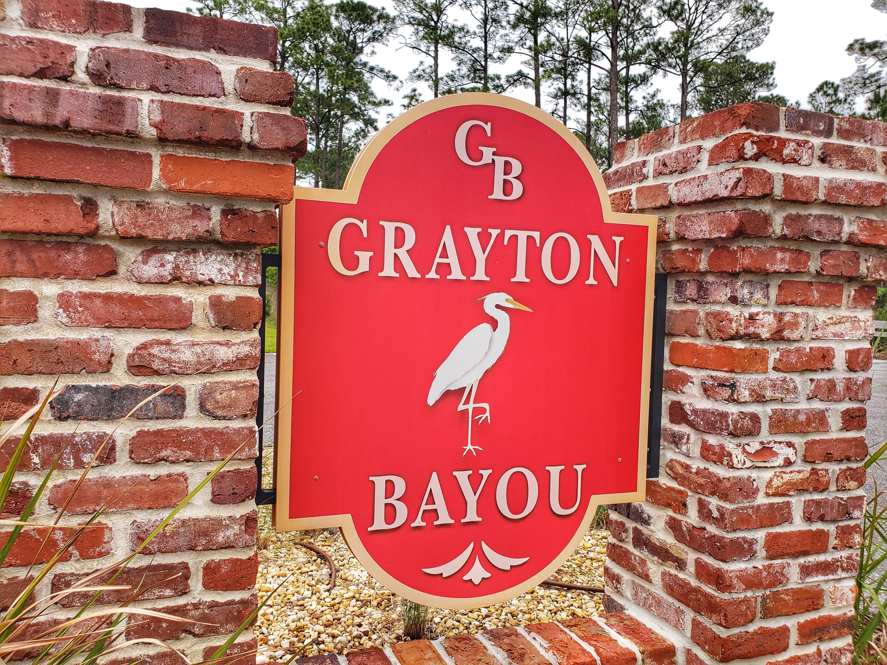 GRAYTON BAYOU - Land