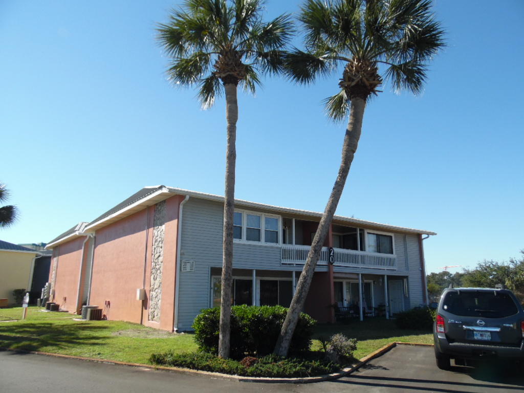 What a great location for this 2 bedroom, 1 bath REO condo in the gated community of Gulf Terrace in beautiful Destin! The condo features a bright living area with double sliders to the covered patio, tile floors thru out and a cute Jack and Jill bathroom. The community offers multiple pools, tennis courts, a community room and the location is close to beaches, restaurants, entertainment and all the resort has to offer!