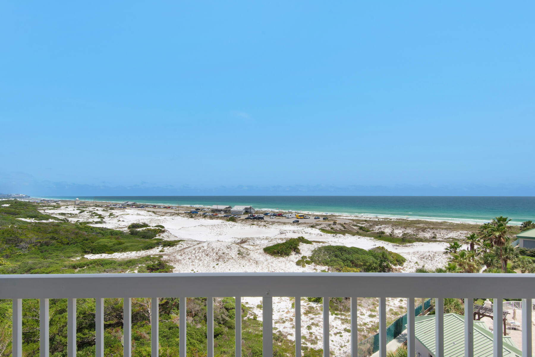 Welcome to beachfront elegance at its finest. This 3-bedroom, 3.5-bath luxury condo in the St. Barth building is perfectly positioned alongside Henderson Beach State Park, offering unobstructed Gulf views to the east. Every room in this stunning residence opens to one of two expansive terraces, 
ideal for soaking in sunrises, sunsets, and the endless coastal breeze. Step into a spacious open-concept living and dining area featuring a full wall of windows that flood the home with natural light and 
breathtaking views. The chef's kitchen boasts gorgeous countertops, abundant cabinetry, and an inviting breakfast room overlooking the resort and reaching all the way to Choctawhatchee Bay. The master suite is a true retreat with direct Gulf views, two large closets, and a spa-like.. en-suite bath complete with dual vanities, a Jacuzzi tub, and a walk-in shower. Two generously-sized guest bedrooms each offer private en-suite baths, and a stylish powder room is conveniently located off the foyer. This condo is offered fully furnished with upscale décor and thoughtful upgrades throughout. This home is truly move-in ready! St. Barth is a rental-restricted, residential-only building, known for its private ambiance and resort-style amenities, including a secure lobby, private pool, and deeded parking. This unit also comes with a climate-controlled storage unit. Silver Shells Resort amenities includes	1,000 feet of private beach frontage, enormous lagoon pool, indoor/outdoor pool,
tennis courts, pickleball courts, basketball court, and fitness centers (cardio and weight rooms). Just steps from your door, enjoy on-site dining at Ruth's Chris Steakhouse, unwind at the full-service Day Spa, or grab a cocktail at the Sand Bar located directly on the beach. Whether you're seeking a full-time residence or a true second home, this one-of-a-kind condo offers resort living with residential privacy. This is Gulf Coast living at its most refined.