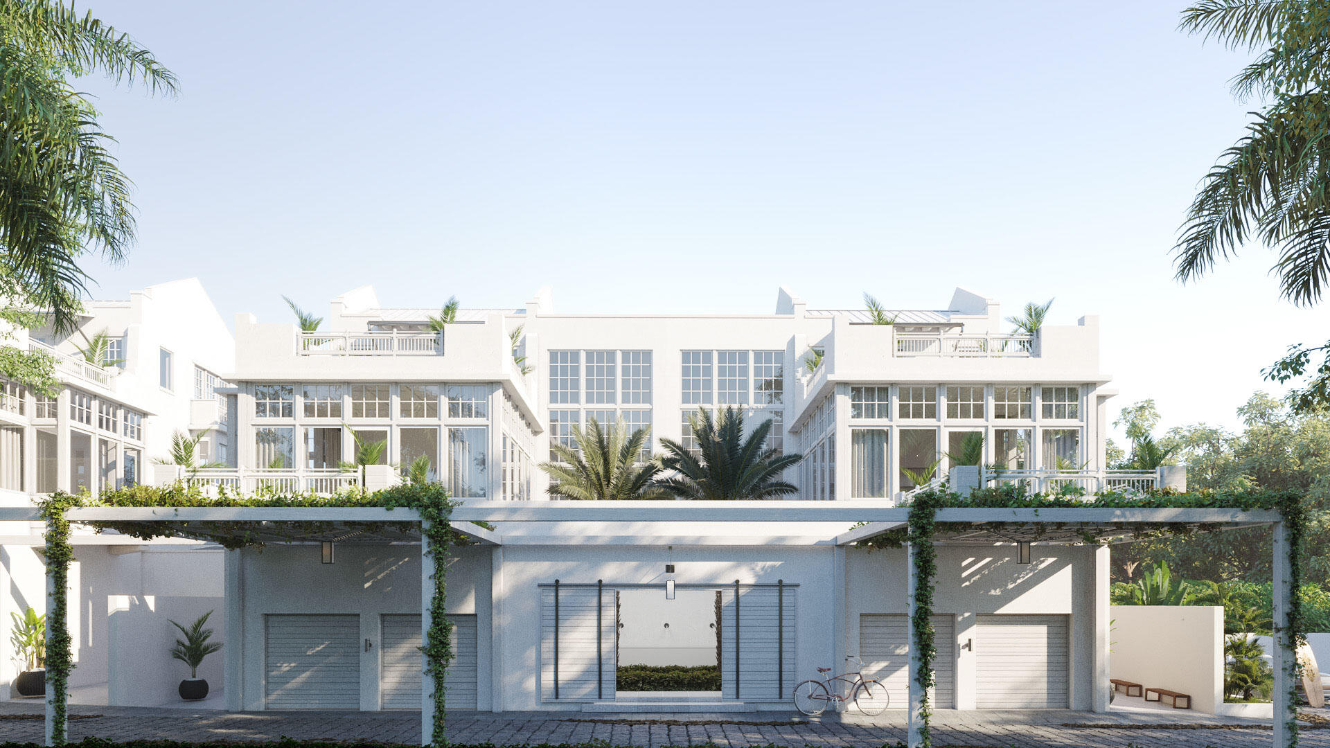 Entered for comp purposes only. Surrounded by lush vegetation and suspended above the pathway to the gulf, this Beach Villa offers extraordinary panoramic views of the Gulf of Mexico and an array of opportunities for outdoor living experiences on every level. Paved with unique Belgian cobblestone, the pathway leading to the Beach Villas and Kaiya Beach House is a shared access point for residents only. The communal courtyard allows for more opportunities for outdoor lounging, or moments of connectivity. Continuing Kaiya's design principles indoors, the interiors feature plaster ceilings, wood wainscot detailing, generous kitchen amenities and neutral color palates, with the choice of traditional or modern fixtures for customization. Each Beach Villa is carefully oriented in response to maximizing exterior views, while the feeling of seamless outdoor to indoor living is curated on every level. Designed for entertaining, or equally for cultivating lasting moments of serenity. All spaces within are flooded with bright natural light.