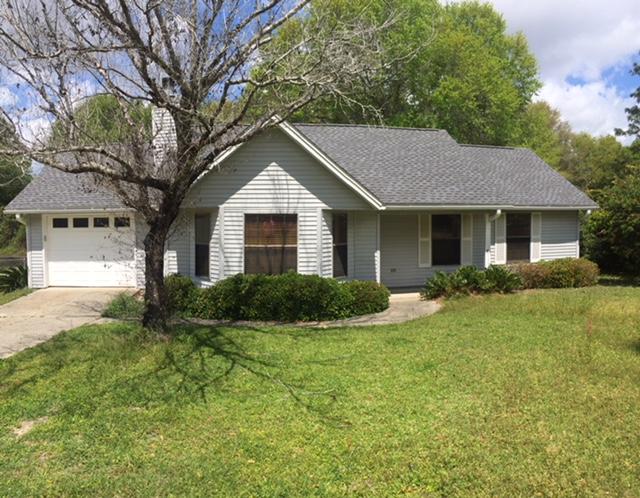 **Available January 1, 2020**
Wonderful home in a well established community on the SOUTH SIDE OF CRESTVIEW.
There is quick access to destinations South of Crestview via Airmen's Memorial Rd and Live Oak Church Rd.
The home has wood floors in the living room, entry, hall and all three bedrooms.
The living room has a wood burning fireplace.
The fenced in backyard features plenty of room for every interest.
There is a two car carport/ workshop, patio with cabana that stays and plenty of room for a swing set.
Call today to schedule an appointment. 850.389.8533