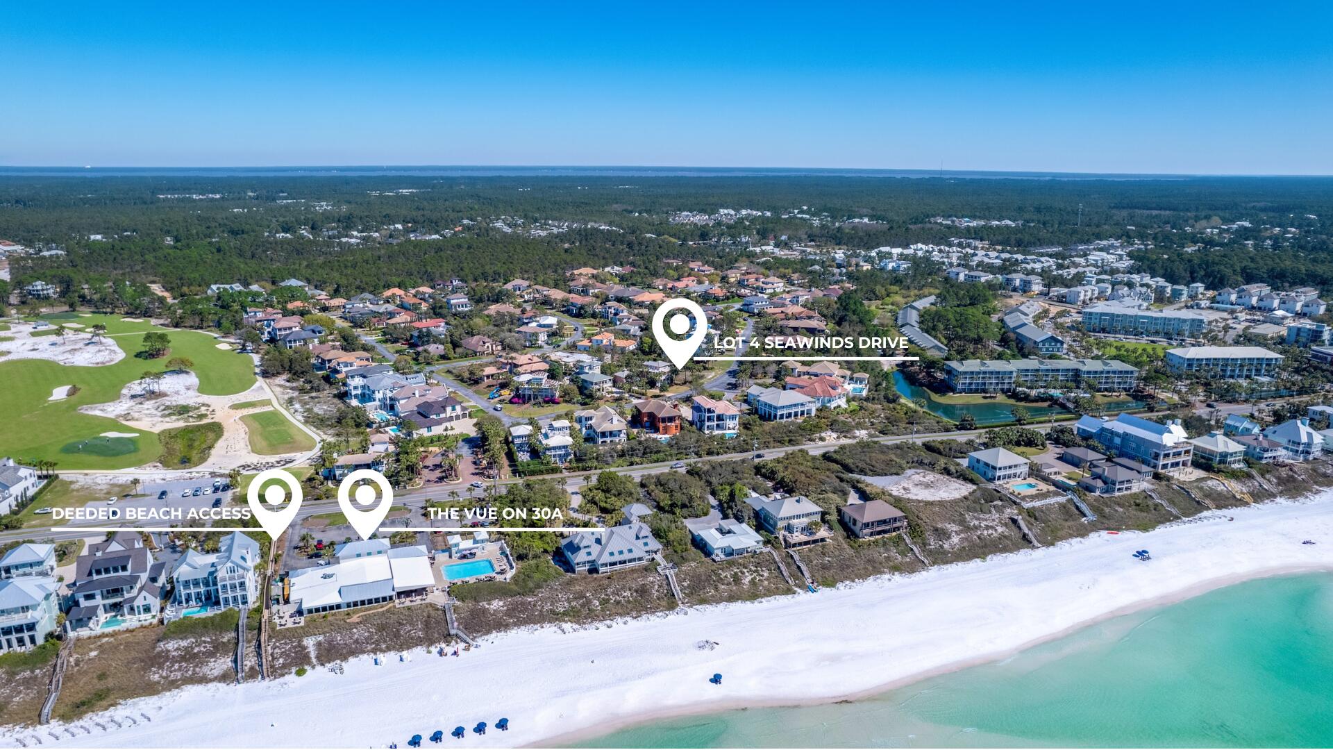 You will not find a better deal for a premium lot on 30A!   Looking to build your 30A dream home?  You must consider this large .38 acre, mostly cleared lot with the potential for Gulf views in a gated and private community. The deeded beach access for BellaMar is less than 1 block from the property and is located RIGHT ON 30A.  

What a rare opportunity to own a lot of this size that's also in such close proximity to the community's deeded beach access, and everything else that 30A has to offer!  BellaMar has one of THE LOWEST HOA dues along all of 30A ($133 per month), especially for a gated community! The owner already has completed architectural plans from Jeff Margaretten for a spacious 3 story, 4 bedroom Villa, or build your own dream home with your preferred architect. BellaMar at Gulf Place is a private, gated community where rentals are restricted to nothing less than 6 months.  This established gated neighborhood is adjacent to Gulf Place with shopping, dinning, Ed Walline Beach Access, and more.  Santa Rosa Golf Club is located just to the West of BellaMar. 
 Easily stroll or ride over for beachfront fine dining at Vue on 30A.  One of the special coastal dune lakes in the area, Oyster Lake, is located just to the west of BellaMar. With low HOA dues, and being in the middle of everything, this is the opportunity that you have been waiting for!