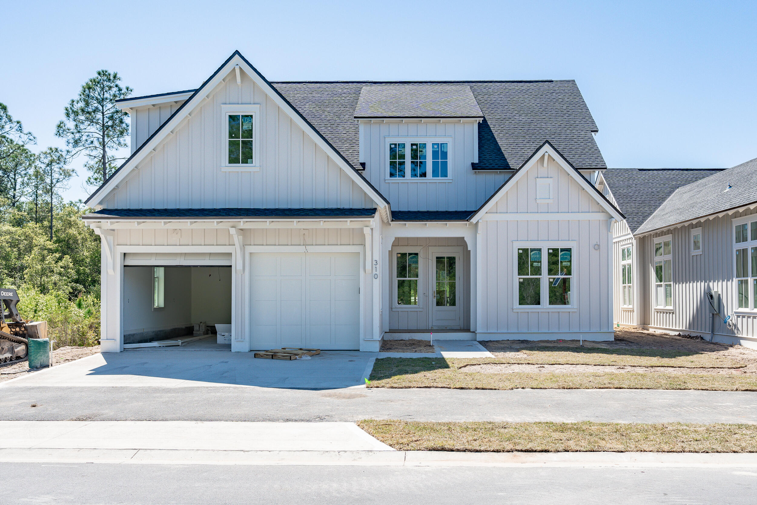 ALMOST MOVE-IN READY- Expected completion is June '24!

Located in the Pines neighborhood of the Watersound Origins community on Lot 2, a serene lot with a private pool/spa package, plus a cabana with a fireplace, creates a perfect recipe for your own private oasis.  

The Suffolk plan by Romair boasts 10' ceilings upstairs and downstairs while spanning an impressive 3,107 sq ft. As you enter through the two-story foyer, you'll immediately be captivated by the grandeur and elegance of this home. 
This stunning plan features 4 bedrooms and 4.5 bathrooms., plus a 24'x17' bonus room above the 2-car garage, perfect for a home office, media room, gym, or additional living space. The open concept design of the great room, dining area (with bench seating), and living room  creates a seamless flow while providing ample natural lighting through plenty of windows and french doors leading to the enormous 10' x 44' rear porch. The kitchen boasts quartz countertops, under cabinet lighting and a GE Monogram Integrated appliance package including a 36' dual fuel range, a cabinet panel front dishwasher and cabinet panel front 36" French door refrigerator with bottom freezer that seamlessly blends with the cabinetry, creating a sleek and cohesive look. Luxury features abound in this home. The 6-inch plank engineered wood flooring throughout, custom-designed contemporary overlay cabinets with soft-close drawers and doors, designer-curated porcelain tile in all bathrooms with the option to choose between quartz or Carrera marble for the bathroom countertops, and Carrera marble in the laundry room, all add a luxurious touch.

Don't miss the opportunity to own this exceptional home with its luxurious features and thoughtful design by Romair.

The Watersound Origins community is one of South Walton's most coveted neighborhoods for its exceptional amenities, beautiful new homes, and prime location. Amenities include the Village Commons pool & fitness center, sports courts, miles of nature trails, dock access to Lake Powell, unlimited golf, and lots of green space for outdoor play. The all new Watersound Town Center brings a new level of excitement and convenience to the community with a Publix Super Market, delicious restaurants, healthcare facilities, a weekly seasonal Farmers Market, and more right at the entrance to the neighborhood!

*Pricing for inventory homes include lot premiums and may include optional upgrades. Added options/upgrades and pricing are subject to change. Please check with the on-site community specialists for the latest information for this home.