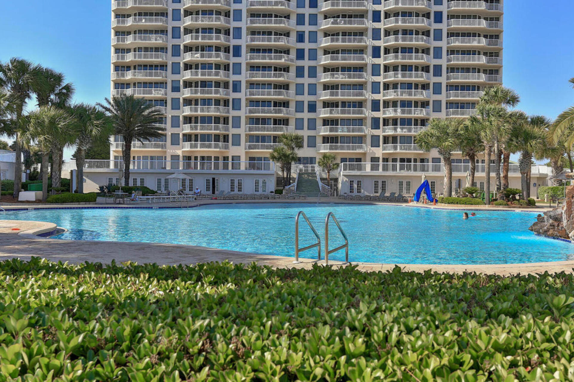 Enjoy the beautiful coastline view from the balcony of this lovely condo. Make family memories and/or cash in $$$$ on rentals. Balcony can be accessed from the living room and the bedrooms. Fully furnished and move in ready. Large lagoon pool , hot tub, and on site restaurant are just some of the amenities. Assigned parking spot and separate storage included. Lots of fun attractions in the  area.
2023:$3,486 per quarter
$1,000 Capital Contribution fee