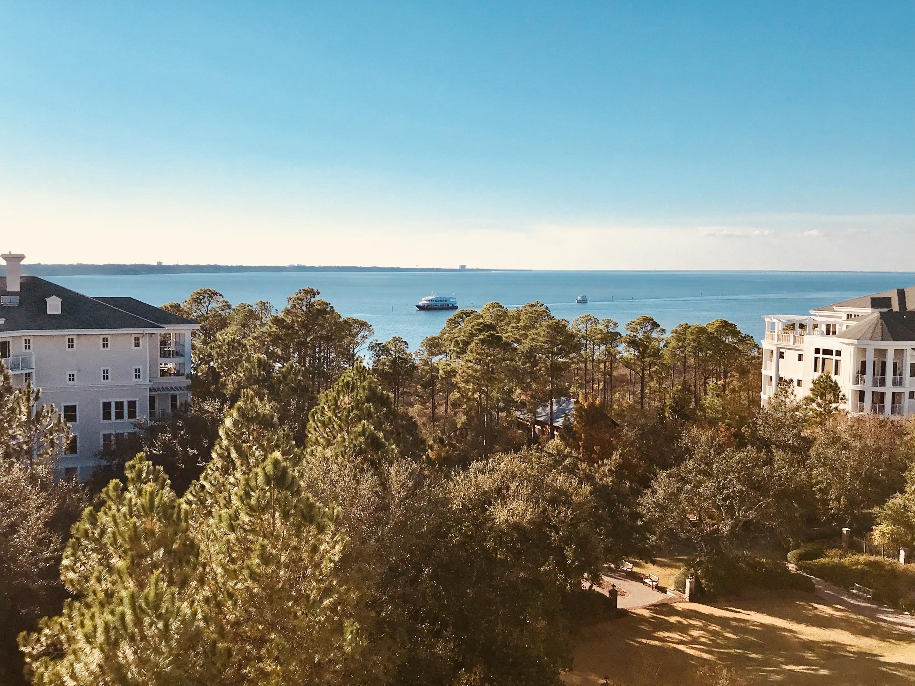It is a Rare Opportunity when a 2 Bedroom Bay-facing end unit in the Grand Sandestin comes on the market! This unit has no unit above it and is an end unit so extra quiet living! This amazing unit has been the owners private getaway for years and has been well cared for. This is an ideal unit for a 2nd home or to be offered as a rental unit, it will be much sought after by all visitors to Baytowne. All the cabinets have just been professionally painted. HVAC system has been updated. Granite Counters in the Kitchen and Baths! The Balcony offers the perfect view of the Bay or the Fabulous Fireworks Display!! Don't let this one get away, call today to see it!
