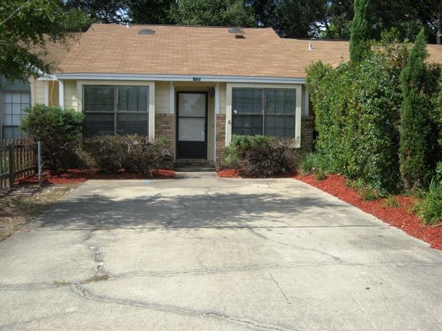 This cozy two bedroom, two bath house is centrally located in Fort Walton Beach, Florida near many of the areas best dining and shopping. This rental offers you ample natural light through the windows and french back door that lead to the back yard. Ceiling fans and carpet in the bedrooms will help keep this home comfortable for you and your family. The home also features a lovely fenced backyard with patio and pets are welcome upon approval and deposit. Call to see this sweet place.