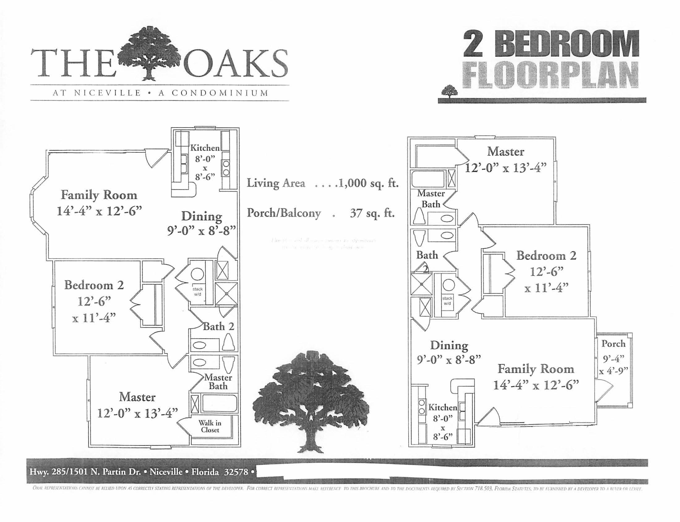THE OAKS AT NICEVILLE - Residential Lease
