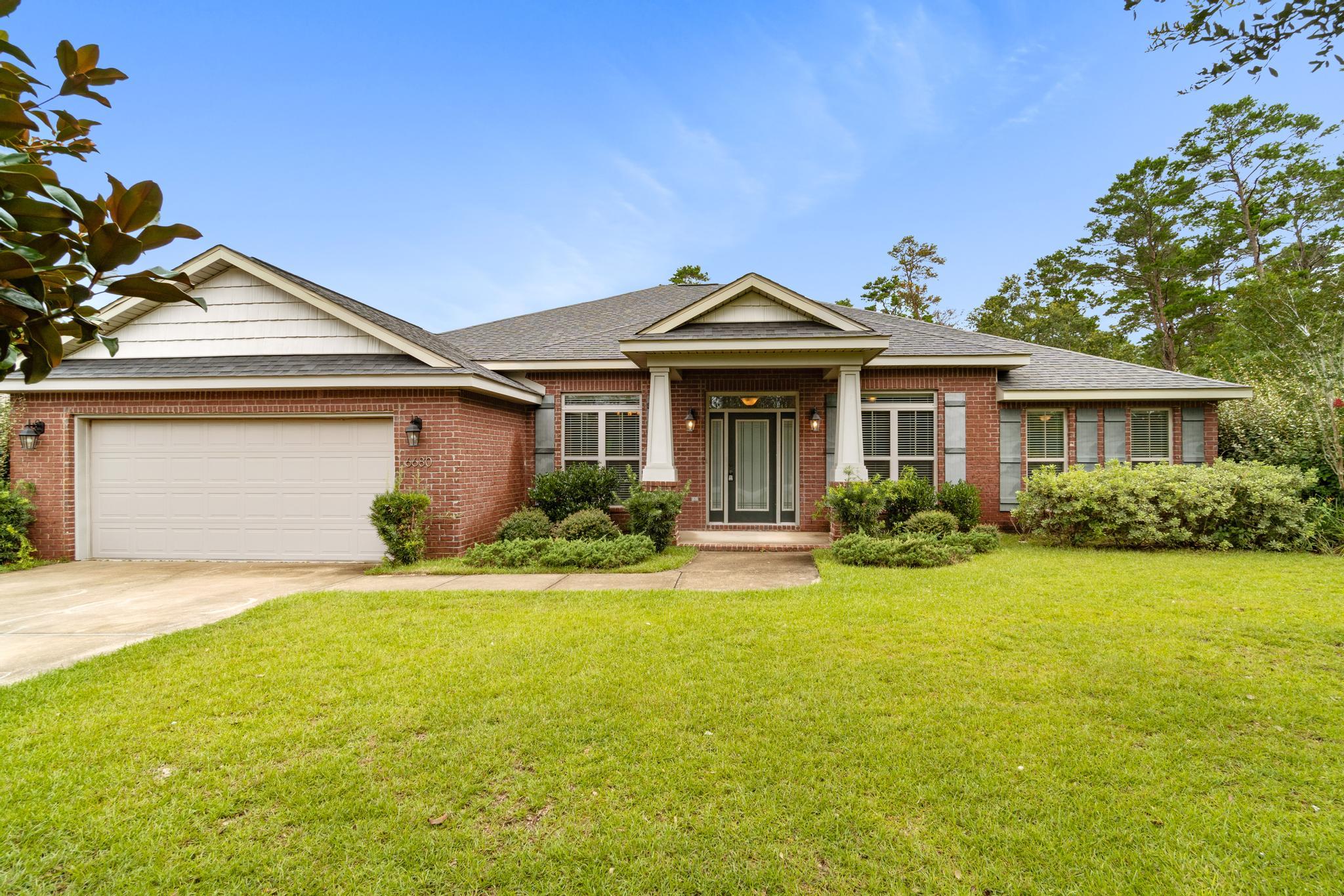 With over 3,000sqft. and an almost half acre lot that is big enough for a pool - this 4Bed 3Bath home is perfect for entertaining! The kitchen has granite countertops, custom maple cabinetry, Double Ovens, and stainless steel appliances! The Main Bedroom is very spacious with double walk-in closets. The Main Bathroom has separate vanities, a large walk-in shower with separate garden tub! Home has large a covered back porch that over looks the fully fenced in backyard with sprinkler system! Come take a look today! Vacant so it is an easy show! Buyer and buyer's agent to verify all pertinent information.