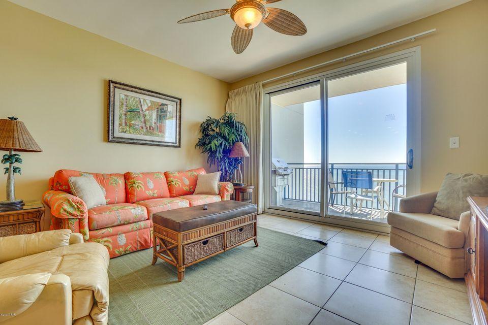 CURRENTLY UNDER CONTRACT, SELLER ACCEPTING BACKUP OFFERS
This one of a kind property conjures up images of sun-splashed days of swimming, biking, and relaxing. It lives like a beach house but comes with all
the benefits of owning a condo. This property has been upgraded with stainless in the kitchen and hard surface flooring throughout and conveys fully furnishings
and rental ready! Efficient floor-plan (1358sq.ft.; 2Bed, 3Bath + Bunkroom ) allows for fabulous Gulf and sunset views from balcony, living room, dining room,
kitchen, & master suite providing the ultimate alfresco living and entertaining environment! Sunset views from the private balcony are perfect end to a sunny day
and beginning to an exciting evening