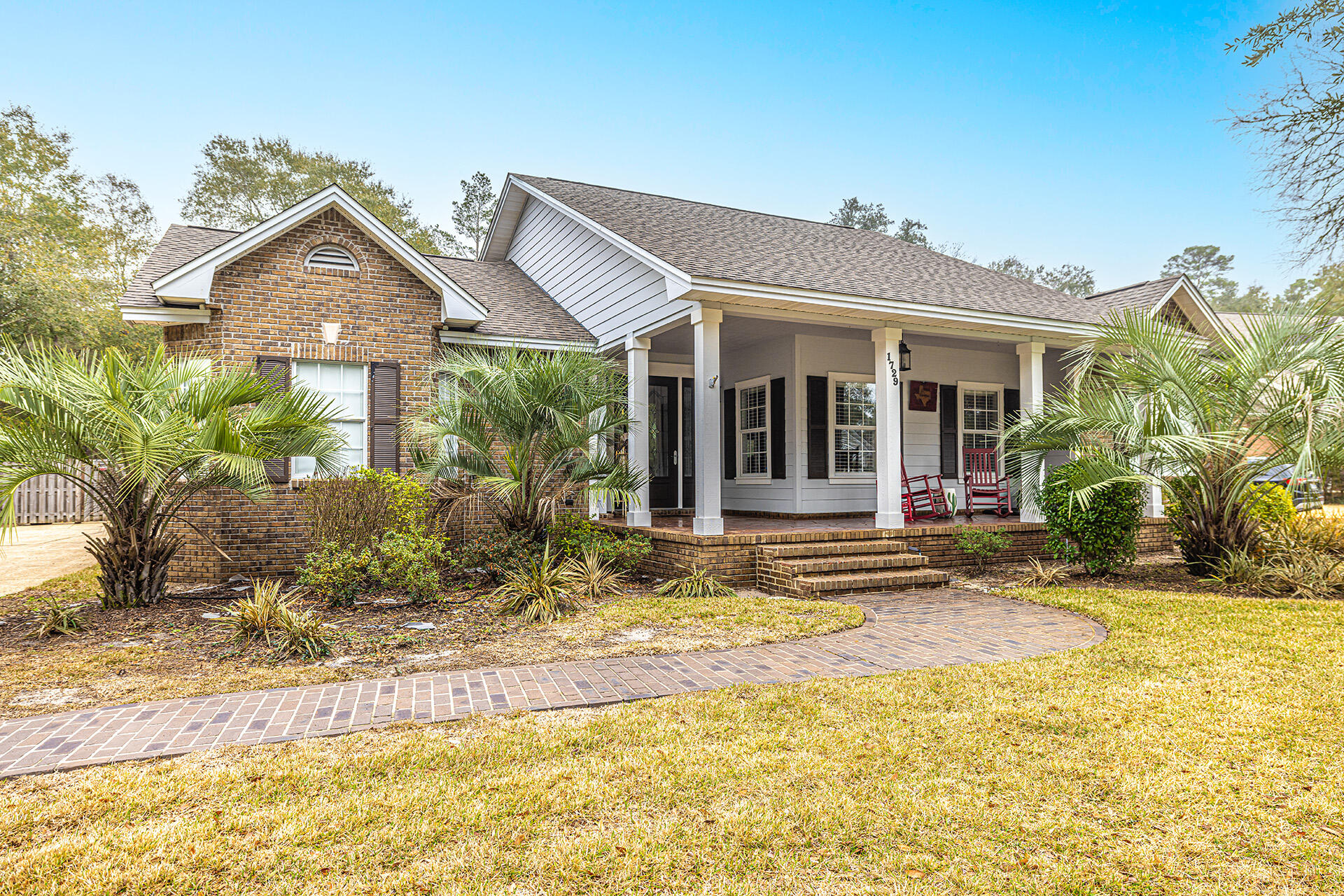 MULTIPLE OFFERS RECEIVED. 
VA-qualified buyer may assume the Seller's 2.25% VA loan.  
Stunning REMODELED 4 bed/ 3 bath home nestled on a serene cul-de-sac in desirable Parkwood Estates, convenient to Bluewater Elementary school! 
Beautiful curb appeal highlighted by a grand front porch. Inside you'll delight in an open and inviting floor plan featuring gorgeous wood-look tile flooring with herringbone pattern, and soaring raised ceilings. Spacious living room features an electric fireplace and stone accent wall.
The heart of this home is undoubtedly the kitchen- offering white marble countertops, white shaker soft close cabinetry, stainless-steel appliances - including a gas cooktop - and two islands, one of which provides additional seating. This home boasts not one, but two primary suites, each with its own en-suite bath. One of the primary suites features a luxurious standalone tub and a separate shower, providing a spa-like retreat within the comforts of your home. 
The privacy-fenced backyard features a double gate providing convenient access to additional parking - an ideal space for accommodating a boat! This home comes complete with a 2-car attached garage.
Roof (2018), HVAC (2021), Water Heater (2018).