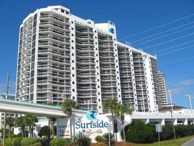 PRICED TO GET YOUR ATTENTION! Located on the 2nd floor of the iconic Destin Surfside  in Miramar Beach, this condo is definitely worth seeing. Featuring two bedrooms and two full bathrooms, with views of the Gulf of Mexico and the pool deck from your a huge private balcony.  The property is being offered fully furnished and had rental income of $43,516 in 2022 and $29,381 in 2023, with 3 months of owner usage.  Surfside amenities include, an on-site gulf front bar/restaurant, exercise room, sauna, large pool, kiddie pool, 2 hot tubs, on-site spa, tennis, basketball courts and an event room with kitchen.