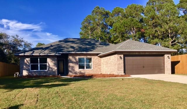 FANTASTIC ALL BRICK 4BR/2BA HOME. GREAT LOCATION NEAR HURLBURT AFB! KITCHEN: Granite counters, Staggered cabinets w/soft close drawers, stainless appliances. Huge pantry. MASTER BATH: Granite counters w/dual sinks & large amazing custom tiled shower w/seamless glass door, W/I closet. MASTER: tray ceilings. ADDITIONAL: PREMIUM Engineered vinyl wood plank floors. 12x24 tile in baths. Bedrooms carpet. Tall covered back porch, ceiling fans w/light, Elegant 2 panel doors, Hurricane Fabric protection, Pull down attic, architectural shingles, 5-1/4'' baseboards, crown in 10 ft. areas, flat textured ceilings, low-E windows, 8' privacy fenced, sprinkler system. 1 Yr builder Warranty. BUILDER PAYS TITLE & UP TO $2500 TOWARDS BUYERS CLOSING W/ACCEPTABLE OFFER.
Completed End of December/early Jan.