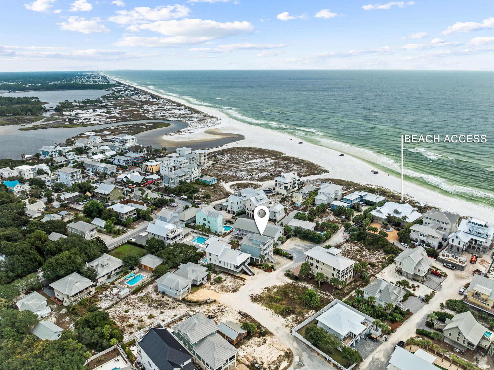 BEST VALUE IN GRAYTON BEACH! STEPS TO THE SAND! PRIVATE POOL! Discover refined coastal living at 49 Sandy Lane in Grayton Beach. This well designed property is just steps from the beach, allowing for easy access to the Gulf and stunning sunsets.

Nestled in the vibrant heart of Grayton Beach, 49 Sandy Lane places you within reach of local shops and dining, offering a glimpse into the charm of this iconic 30A community. The home's thoughtfully crafted spaces create an inviting balance of comfort and sophistication, ideal for unwinding and gathering with family or friends.