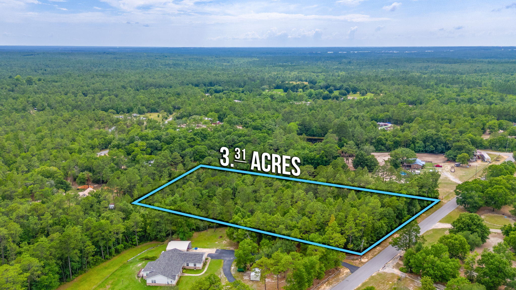 Discover the perfect canvas for your dream home on this enchanting 3.31-acre wooded lot, nestled in a serene and private setting. This expansive property offers a rare opportunity to create a custom retreat surrounded by the natural beauty of mature trees and lush greenery.  This property offers ample space to build your ideal home. With proximity to Eglin AFB, this home offers convenience for commuting while still enjoying Crestview's growing amenities and space.