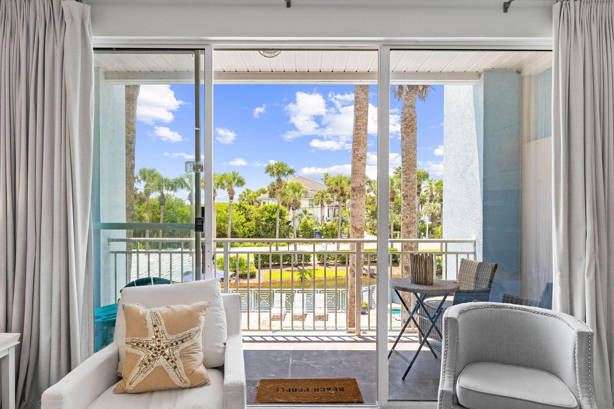 Welcome to Gulf Place Cabanas! Centrally located along the iconic Hwy 30A, Gulf Place is a beloved destination for all. This 1-bedroom condo on the 2nd level boasts distant views of the Gulf of Mexico from a spacious balcony. Ideal for families or a private retreat, it features built-in bunks and a pull-out couch for additional sleeping quarters. Amenities include: Private beach access, Tennis courts, Shuffleboard, 2 community pools, Hot tub, Shopping and restaurants.
Experience the best of 30A living at Gulf Place Cabanas!
2024 Gross Rental income was $37,000, 2025 was $34,475.