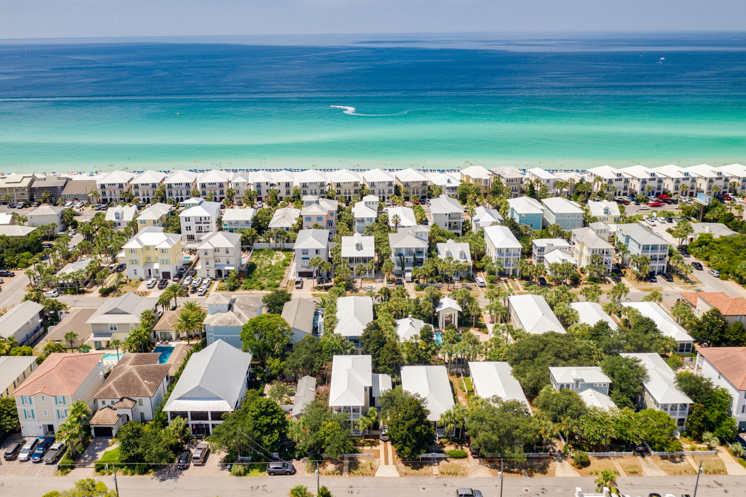 Located just two blocks from the ocean in Frangista Beach, this quintessential beach house comes complete with white picket fence and conjures up images of sun-splashed days biking and walking to the beach. This beautiful home comes with a PRIVATE DEEDED BEACH, private beach access, and a beach service. An ultimate floor plan awaits, including: three large master bedrooms, each containing full, en suite bathrooms complete with double vanities, walk-in showers, and tubs, allowing for optimum privacy when family and guests come to visit. All interior closets have been upgraded to include extra shelving for maximum storage. A single-car detached garage is onsite for parking of a mid-size car, golf cart, bicycles, etc. The garage contains an additional overhead area for increased storage capac ity. The property also contains two owner's closets and an outside storage area.Additionally, the home contains numerous upgrades, including air conditioning, porcelain tile floors, French doors,an
d kitchen appliances. The lushly and tropically landscaped exterior contains large, covered porches and decking, which provide an ideal atmosphere for alfresco dining and entertaining. A private pathway located just outside the property's back gate leads to a community pool available for all Frangista Beach property owners. This charming beach home is a perfect as a primary residence, second home or short/long term rental income producer! Similar homes are producing around 50K in this favorable rental area!
