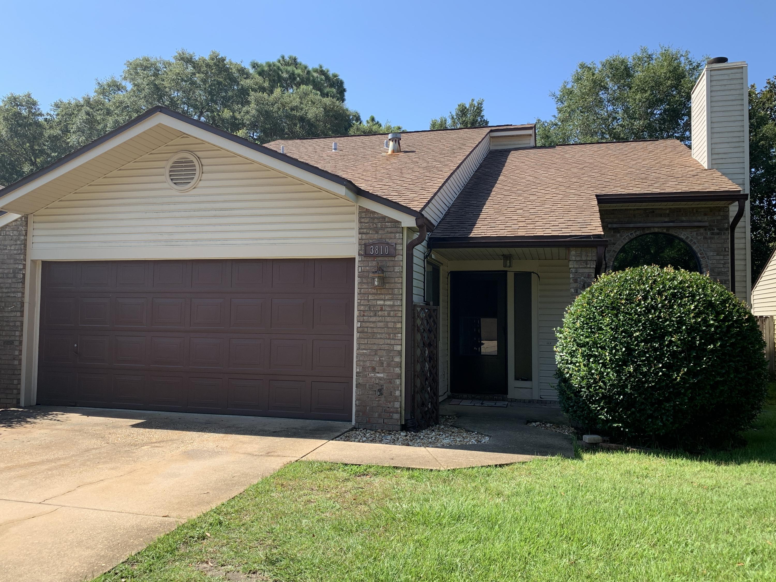 This 3 Bedroom 2 bath home is located in a great neighborhood on a quiet cul-de-sac street. This is the perfect family home with a large back yard and a screened in Back Porch. The kitchen features beautiful oak cabinets and stainless steel appliance. Master bedroom is located down stairs for your convenience. Weekly Lawn Maintenance is included in the rent.