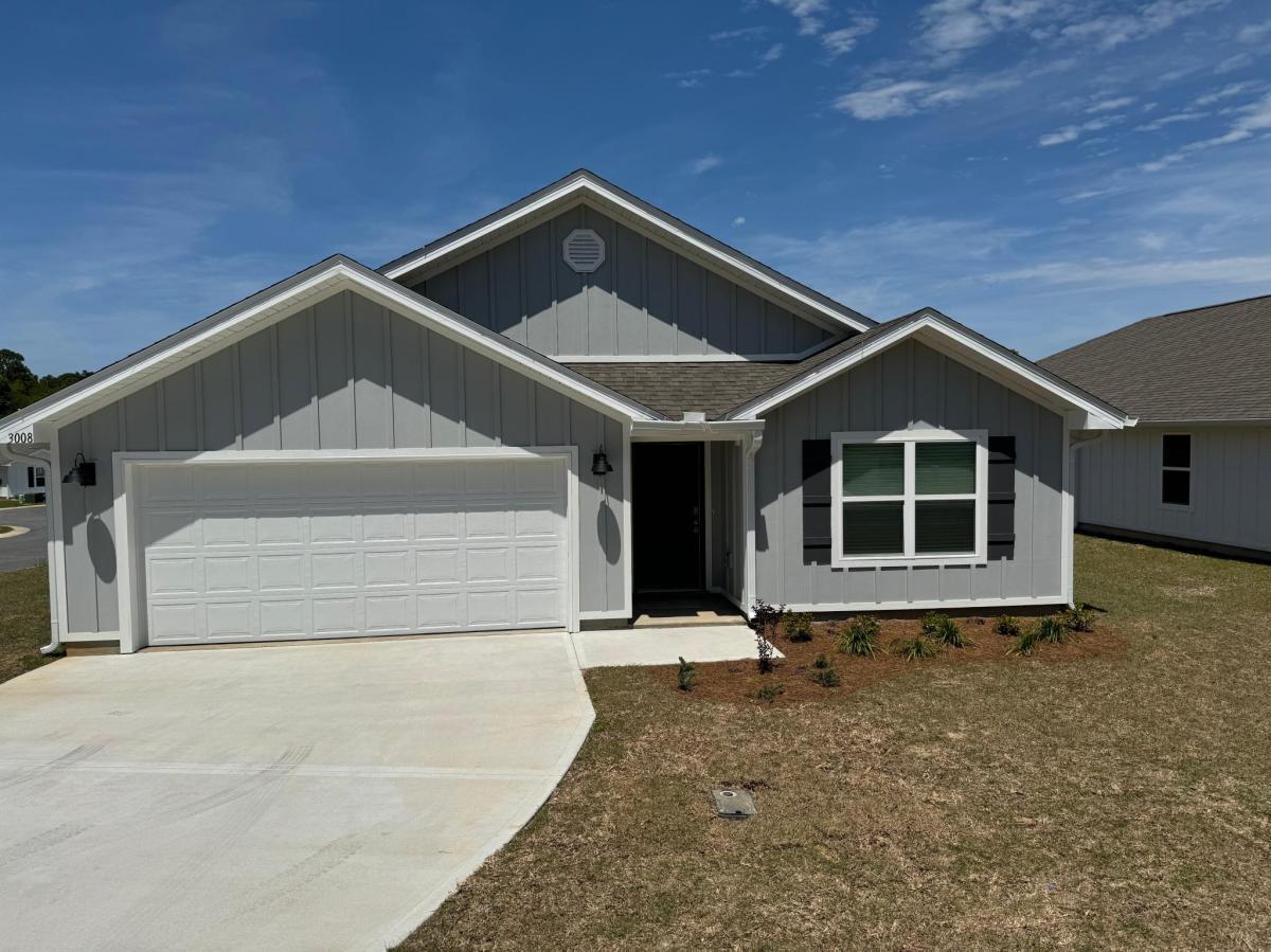 Everything like New! Take this opportunity to live in this beautiful 2024 built 4Bedroom 2 bath home in a great location. 'Smart Home Connect' System has a variety of convenient Smart Hm. Devices. Well-designed kitchen features stainless appliances, gorgeous granite, smooth-top range, built in microwave, quiet dishwasher, corner pantry, island bar, striking wood-look flooring throughout & PLUSH carpet in the bedrooms. Bedroom 1 & adjoining bath has a lg. walk-in closet, + extra storage double granite vanity sinks & lg. shower. Sharp curb appeal with nice clean lines. Easy access to the airport, military base, beaches at Ft. Walton, Destin & minutes from the popular Blackstone Golf Course.