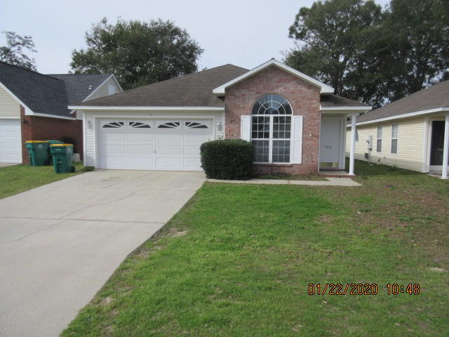 ... Family neighborhood located just minutes from Hurlburt and Eglin AF base. Underground utilities. NO PETS AND NO SMOKING!!!! 3 bedrooms, 2 baths with 2 car garage.  Paint,  carpet,  appliances  all replaced a year ago.  Minutes from shopping, beaches and churches.  NO PETS!