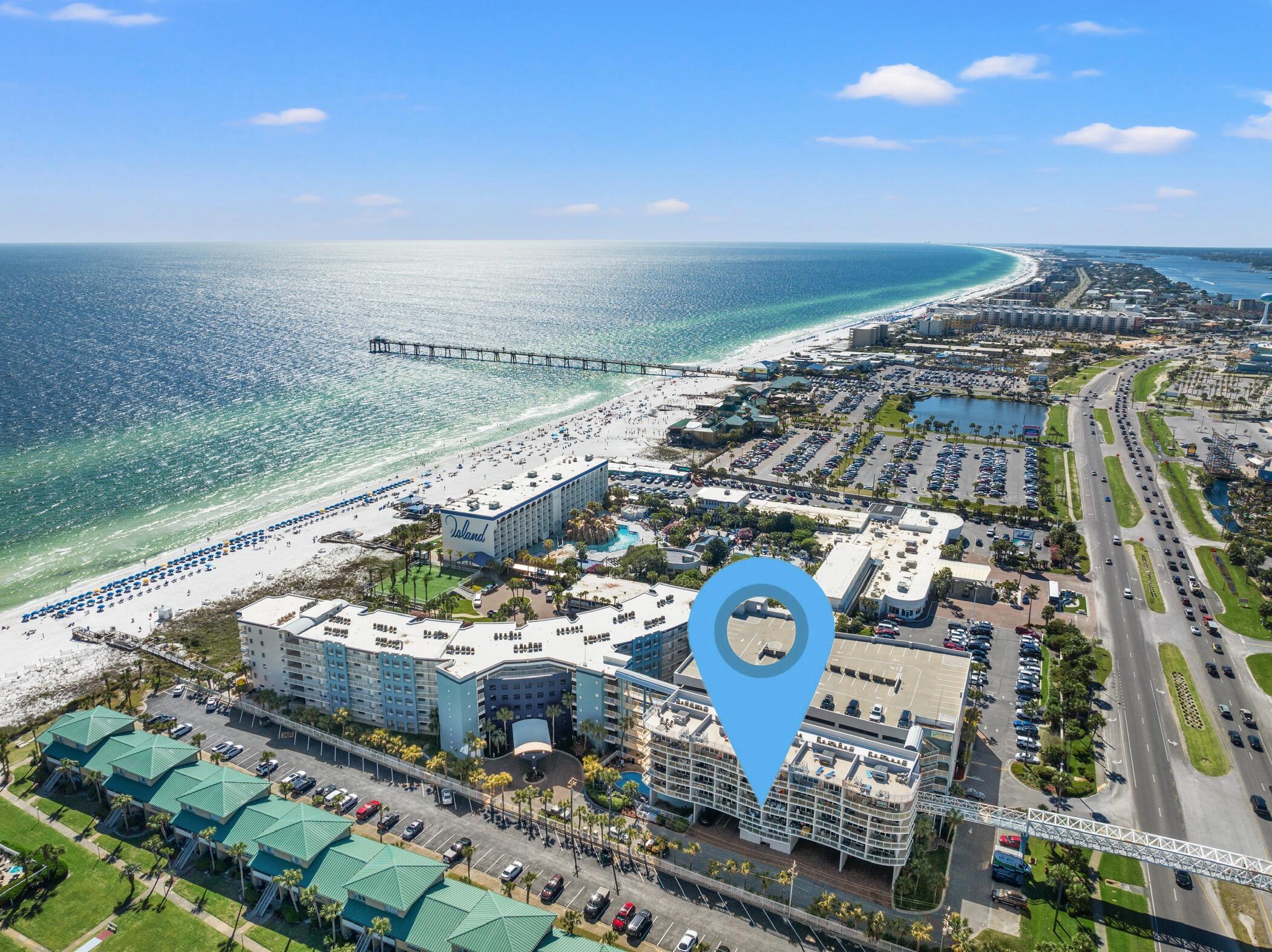 Seller offering $5,000 Buyer credit. Fully furnished and rental ready at Destin West!  Queen bed plus queen sleeper sofa, a well appointed kitchenette, Jacuzzi brand soaking bathtub with separate step-in shower, and a large private balcony with gulf and bay views are just the beginning! 

Enjoy the deeded beach or splash in one of the seasonally heated pools on property. Float along the 700' bay-front Lazy River, fish off the private dock, or get your workout in at the expansive and well-appointed fitness center. Plus you're just a few steps from restaurants and shopping at The Boardwalk!

Destin West Beach and Bay Resort is primely positioned between Destin and Fort Walton Beach where you are just minutes from all that both areas have to offer.