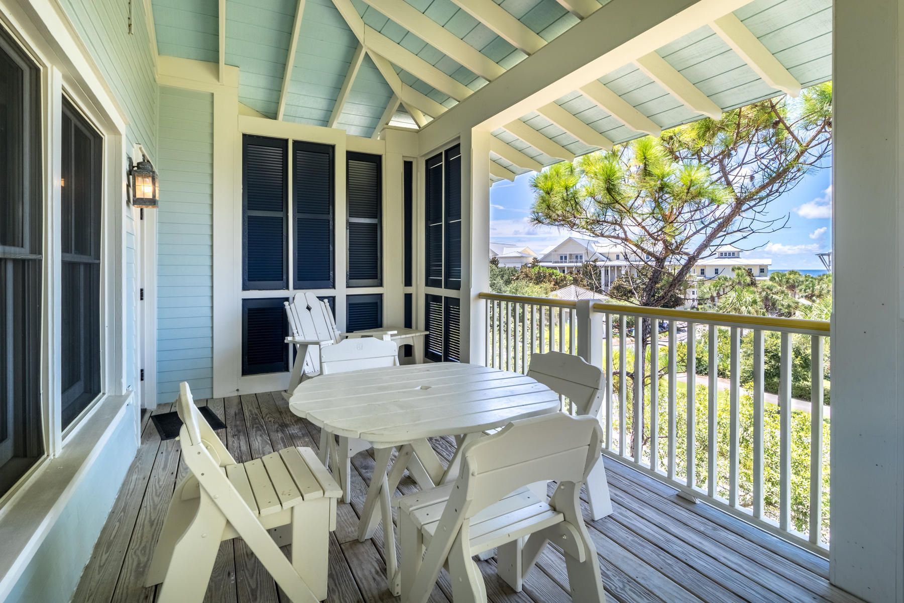 Ideally located in the heart of WaterColor and directly on Scenic Highway 30A, this corner-unit condo features spacious living areas, numerous upgrades, and views of the Gulf of Mexico. Well maintained and not currently on a rental program, this home features an open floor plan, hardwood floors on the main level, and a gourmet kitchen with upgraded stainless steel appliances and a breakfast bar. Natural light flows easily throughout this unit which enjoys southwestern exposure and a two-story... ...great room. An expansive porch offers a perfect place to dine or entertain outdoors and enjoy sea breezes. Recently refreshed with new paint and new furnishings, this vacation condo offers comfortable accommodations with an elegant owner's suite and an open loft area that is currently being utilized as an extra sleeping area for guests. Offering an unbeatable location, this condo is a perfect vacation retreat or investment property, and it includes easy access to WaterColor's many exquisite amenities, including private white-sand beach, multiple pools, tennis courts, pickleball courts, kayaking, and paddle boarding. Spend your days relaxing on beautiful Emerald Coast beaches or explore the many shops, restaurants, and entertainment options that are located along Scenic Highway 30A. Offered furnished and rental ready.