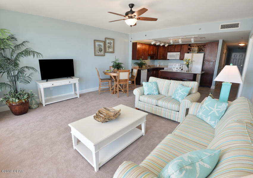 Laketown Wharf Resort Is In The Heart Of All The Fun & Excitement In Panama City Beach  Just Steps Away From The World's Most Beautiful White-Sand Beaches, Shopping, Dining & Entertainment. This Beachside Resort Offers Unparalleled Amenities With Convenient Beach Access, 5 Unique Pools, A Kids Funscape Playground, Splash Bar & Grill, Gulf View Fitness Center & Covered Garage Parking. Laketown Wharf Offers A Variety Of Views Including The Gulf Of Mexico, Lake & Golf Course. Enjoy The Nightly Fountain & Light Show & Market Shops Along The 52,000 Square Feet Of Lakefront Boardwalk. This Residence Has 3 Bedrooms 3 Baths, Bunk Room & Can Easily Accommodate Over 10 People Features Include: New Furniture, Flooring & Paint, Large Open Floor Plan, Expansive Balcony, Granite Countertops, Fully Applianced Kitchen With Breakfast Bar, Master Suite With Double Vanity, Garden Tub & Separate Shower. Multiple Views, Floor Plans & Floor Heights Also Available! Models Open Daily From 10-4! Financing Available With Only 10% Down (Subject To Credit Approval)! Call For More Details!
