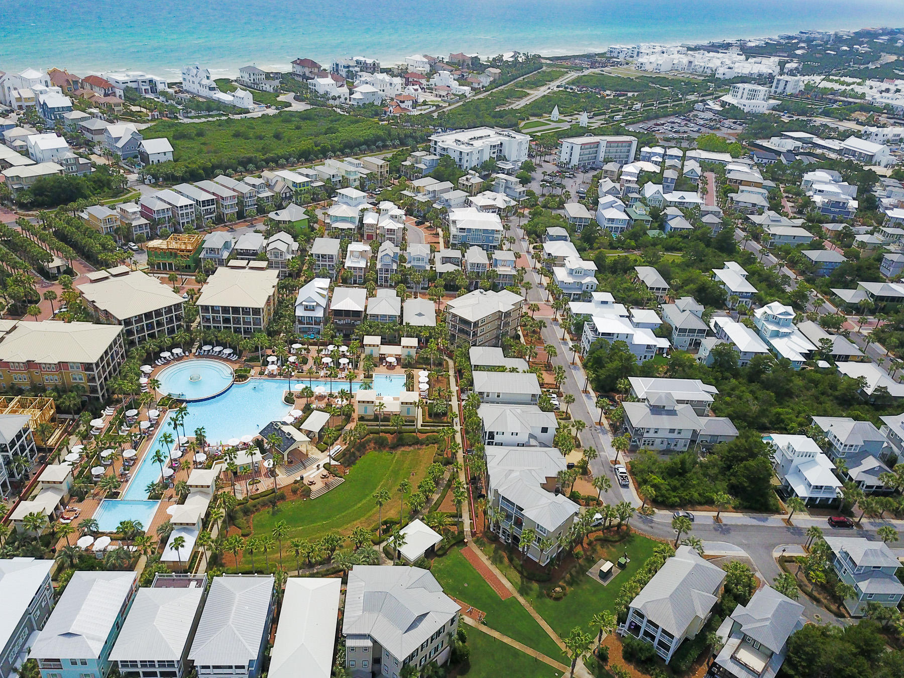 For those who long for a beach home to anchor their retirement years, family lifestyle or special vacations, this lot beckons you to realize hopes of a beach retreat designed and built just for you. It is less than half a dozen blocks to the sugar white sandy beach and emerald green Gulf of Mexico waters. The street is flanked by palm trees and sidewalks, and the name sums it up: Beach Bike Way. It is perhaps the best Way for your Beach retreat to come true, and you can Bike everywhere, like Peddler's Pavilion for a meal with live music.
The natural world of coastal dune lakes, woods in Point Washington State Forest, the Alys Beach Nature Trail, Camp Creek Lake and Deer Lake State Park are all here for walking, biking, paddling, photography, exploring and simple pleasures. With 24/7 security, well-maintained neighborhood and luxurious 12,000-square-foot swimming pool, this lot is affordable and waiting patiently to be someone's new beach dream.